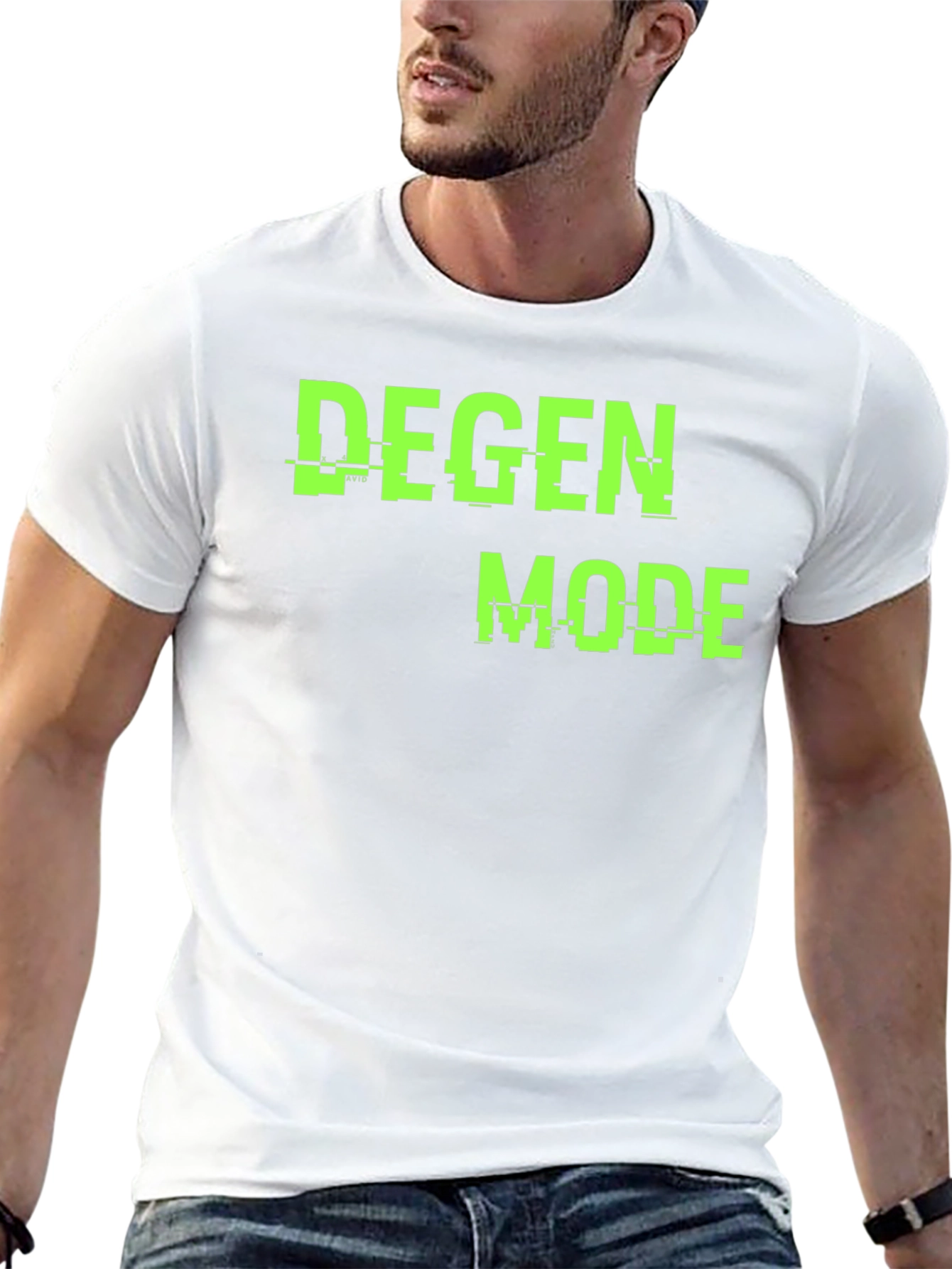 Degen Mode Graphic T-Shirt - Black