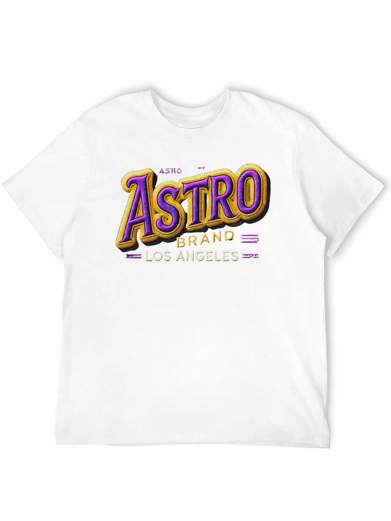 Astro Brand Los Angeles Mens Graphic T-Shirt