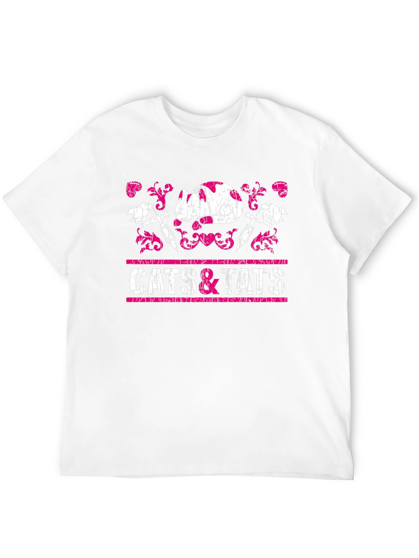 Cats & Tats Graphic T-Shirt
