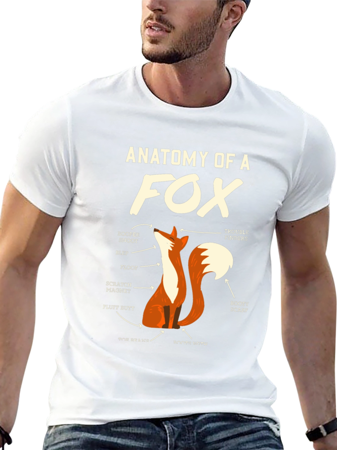 Anatomy of a Fox T-Shirt