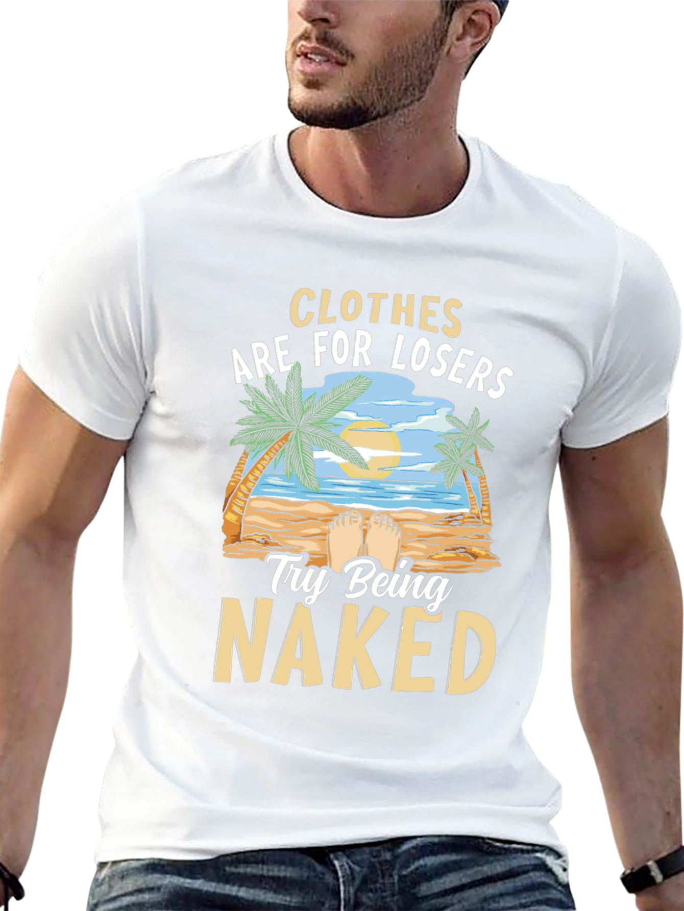 Clothes are for Losers T-Shirt