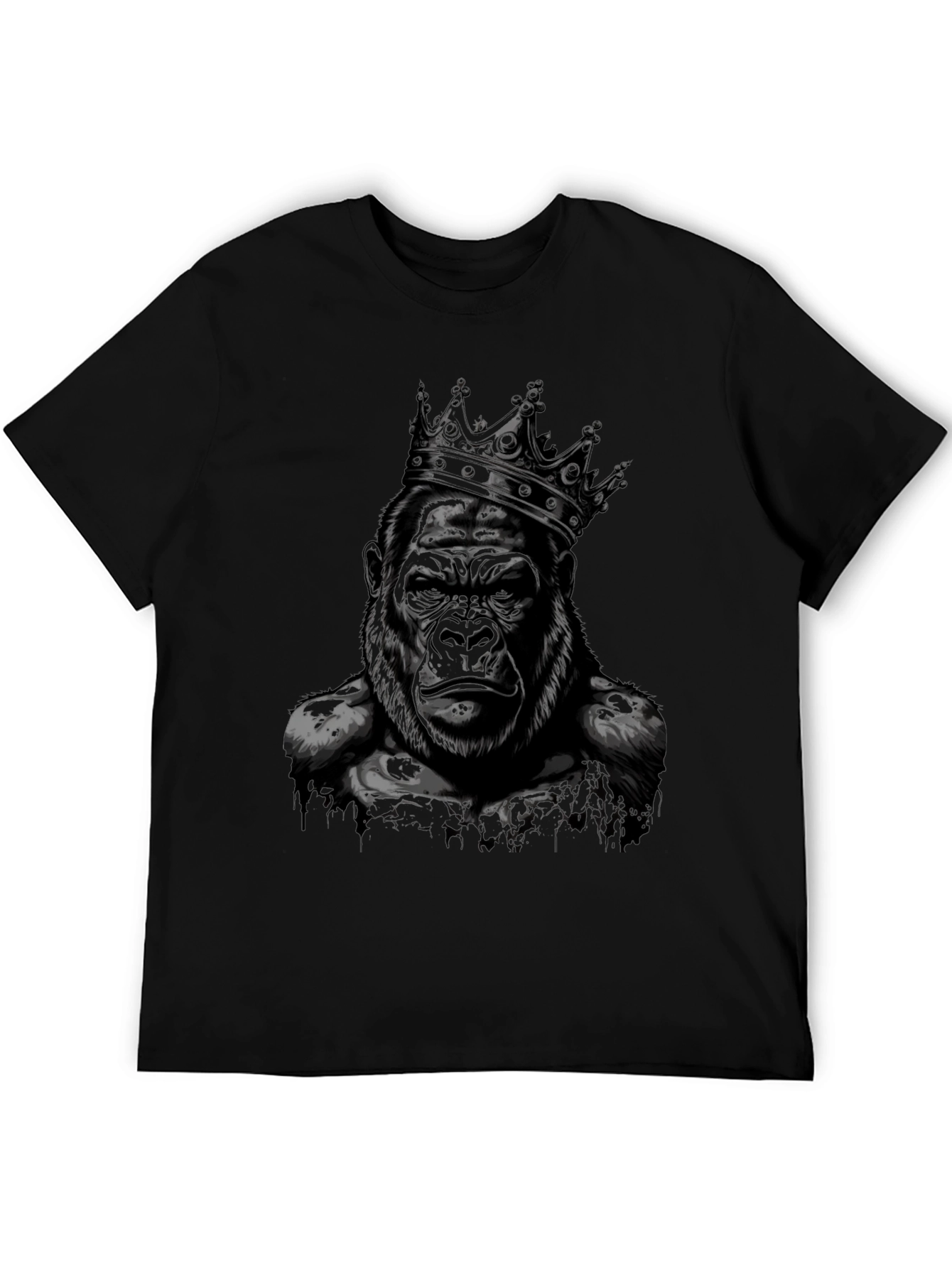 King Gorilla Graphic Tee - Black