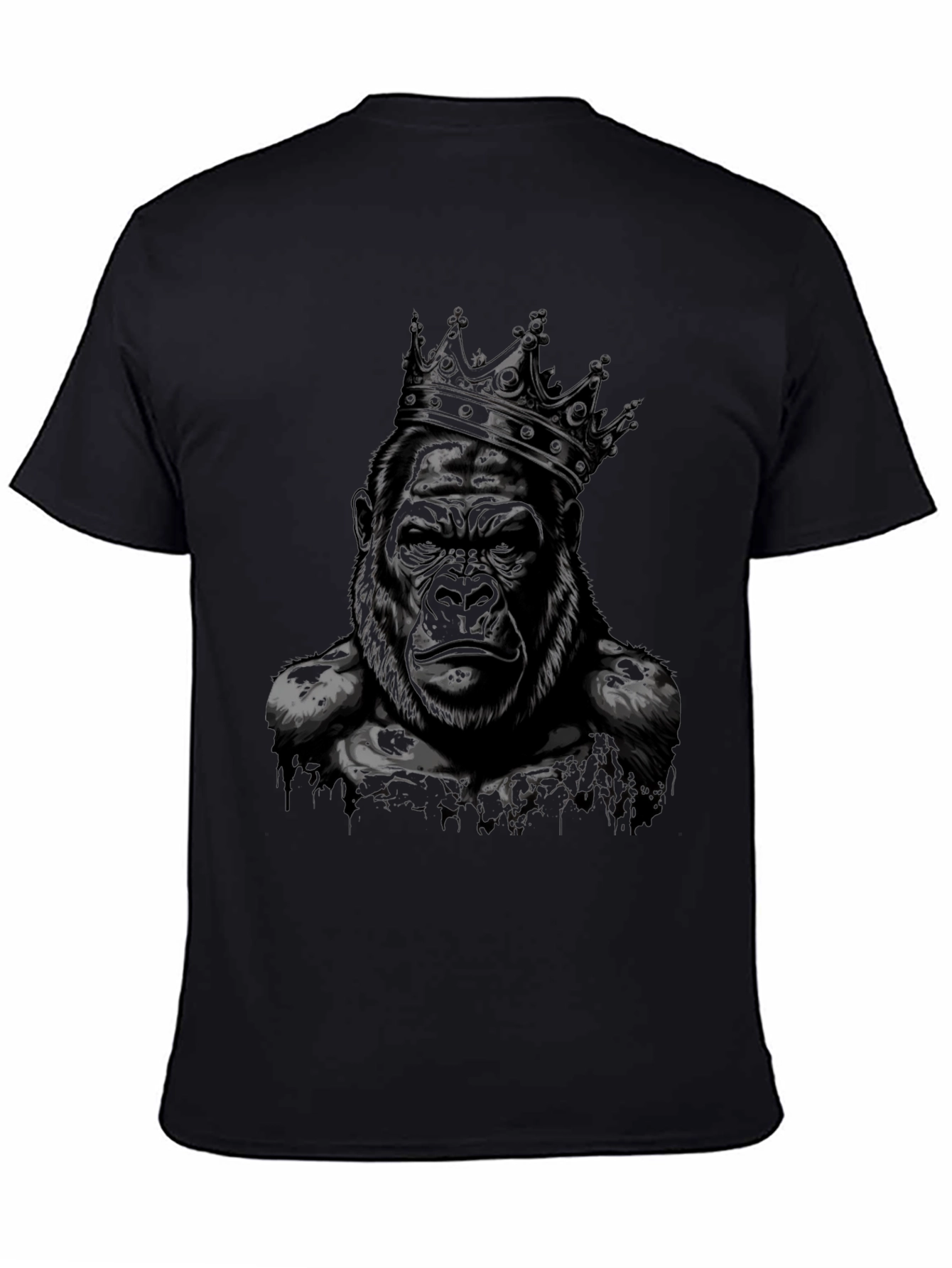 King Gorilla Graphic Tee - Black
