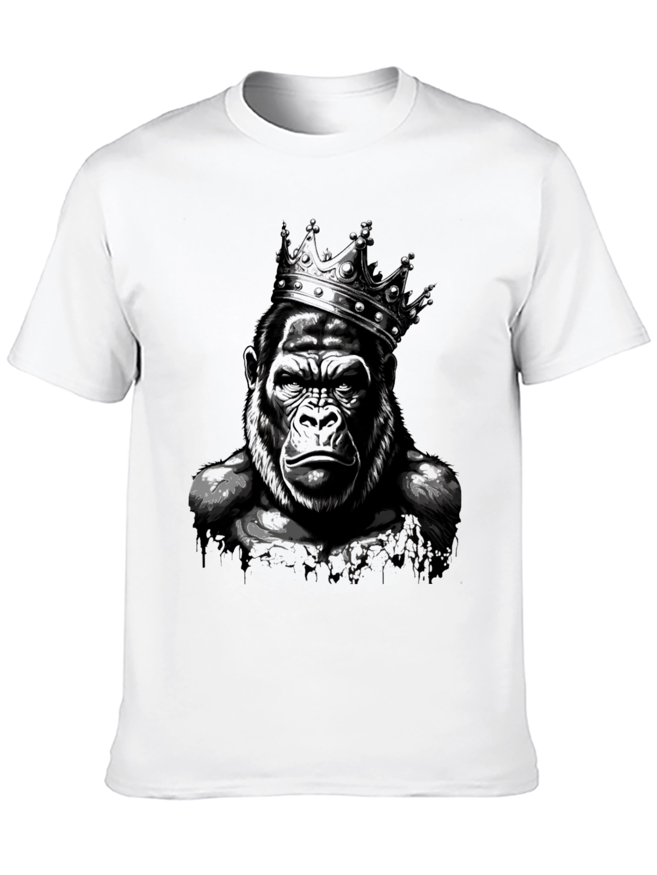 King Gorilla Graphic Tee - Black