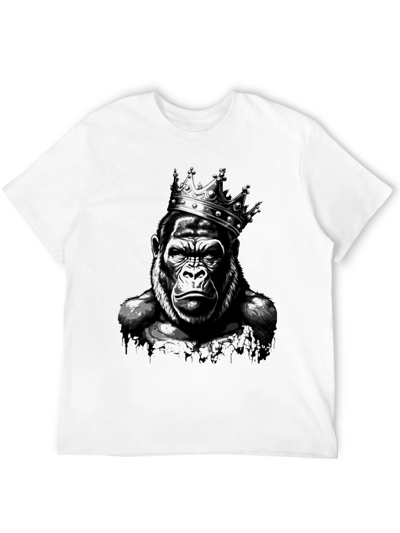 King Gorilla Graphic Tee - Black