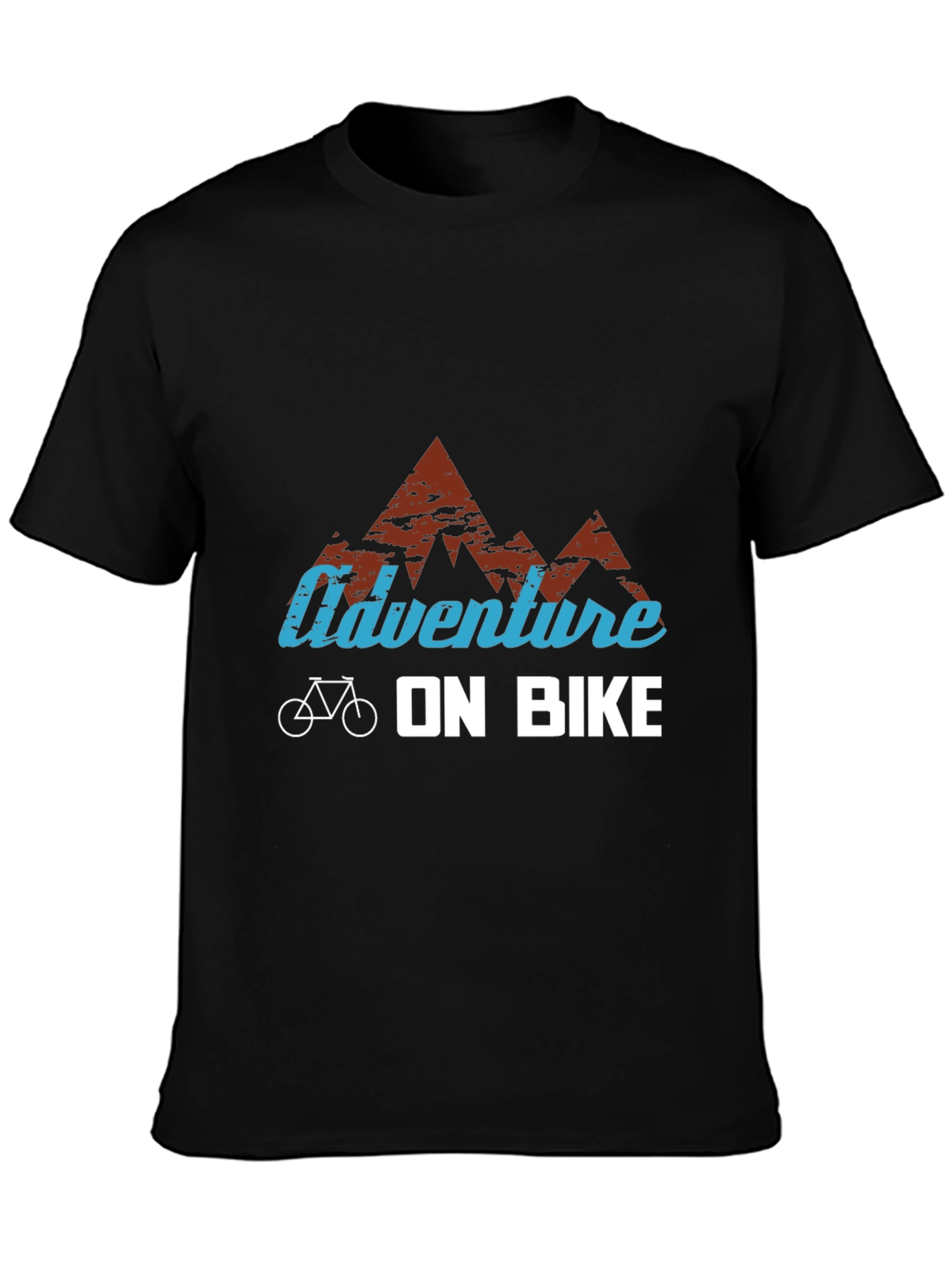Adventure On Bike Graphic T-Shirt