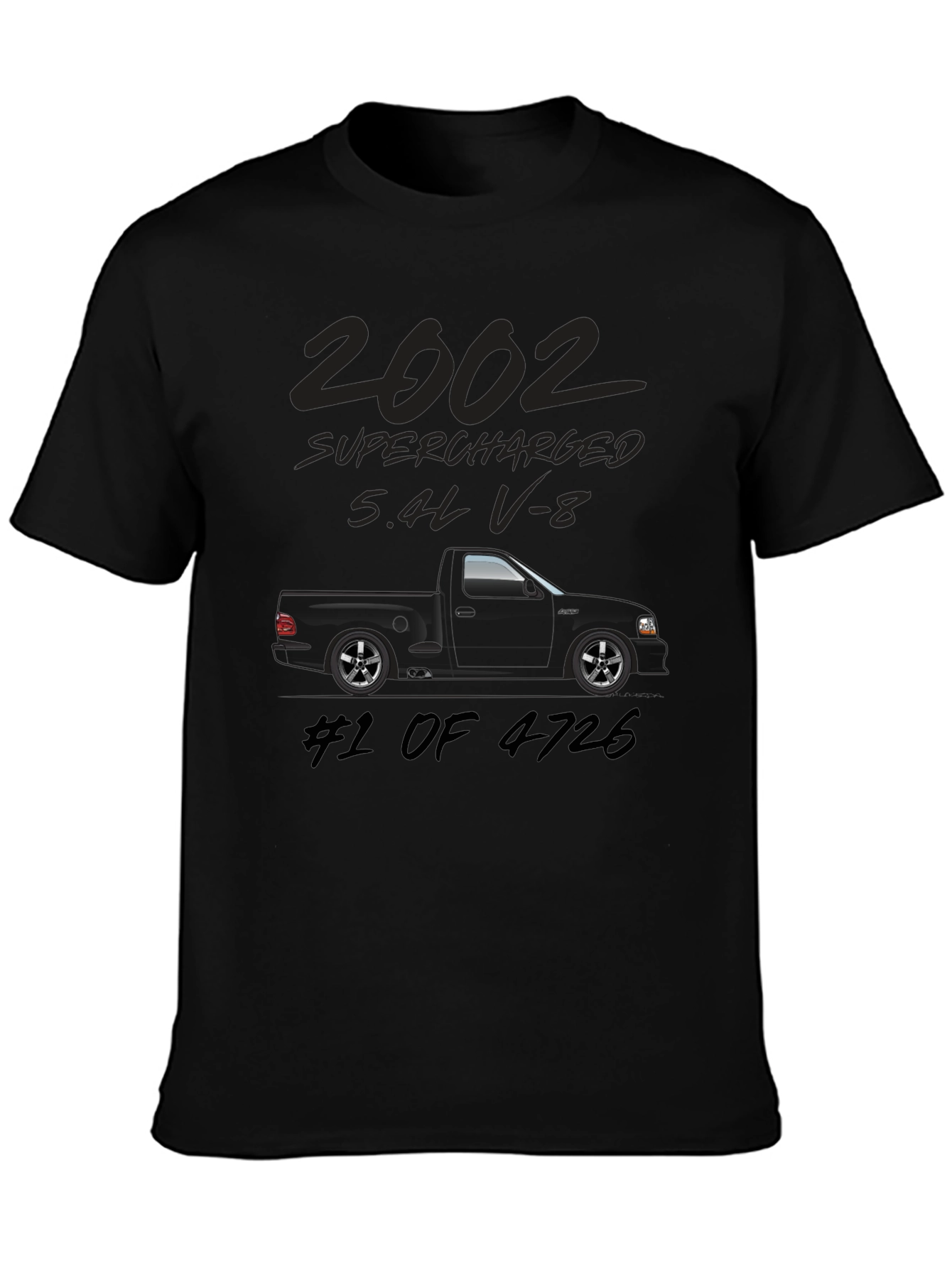 2002 Supercharged 5.4L V-8 Truck T-Shirt