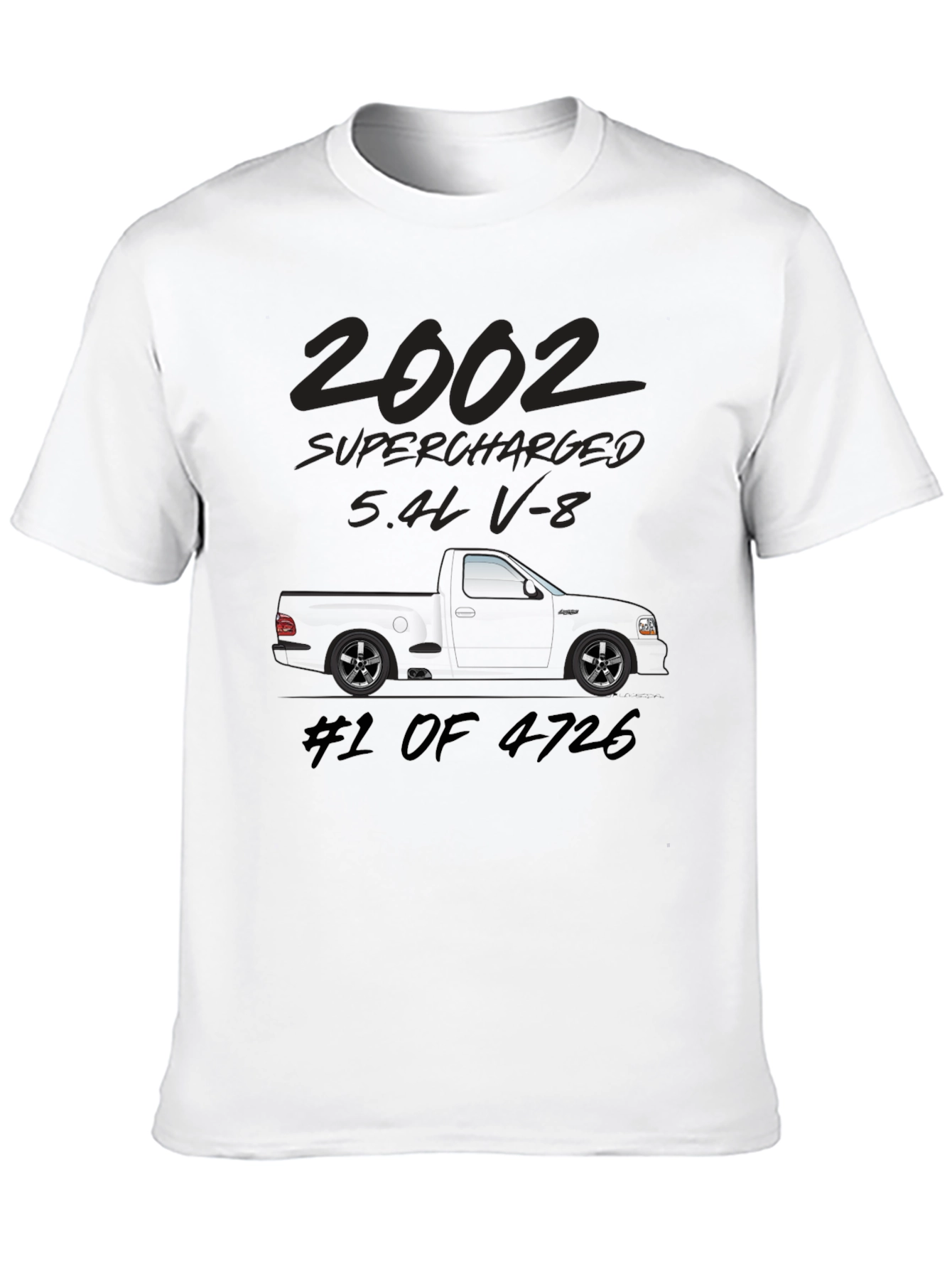 2002 Supercharged 5.4L V-8 Truck T-Shirt