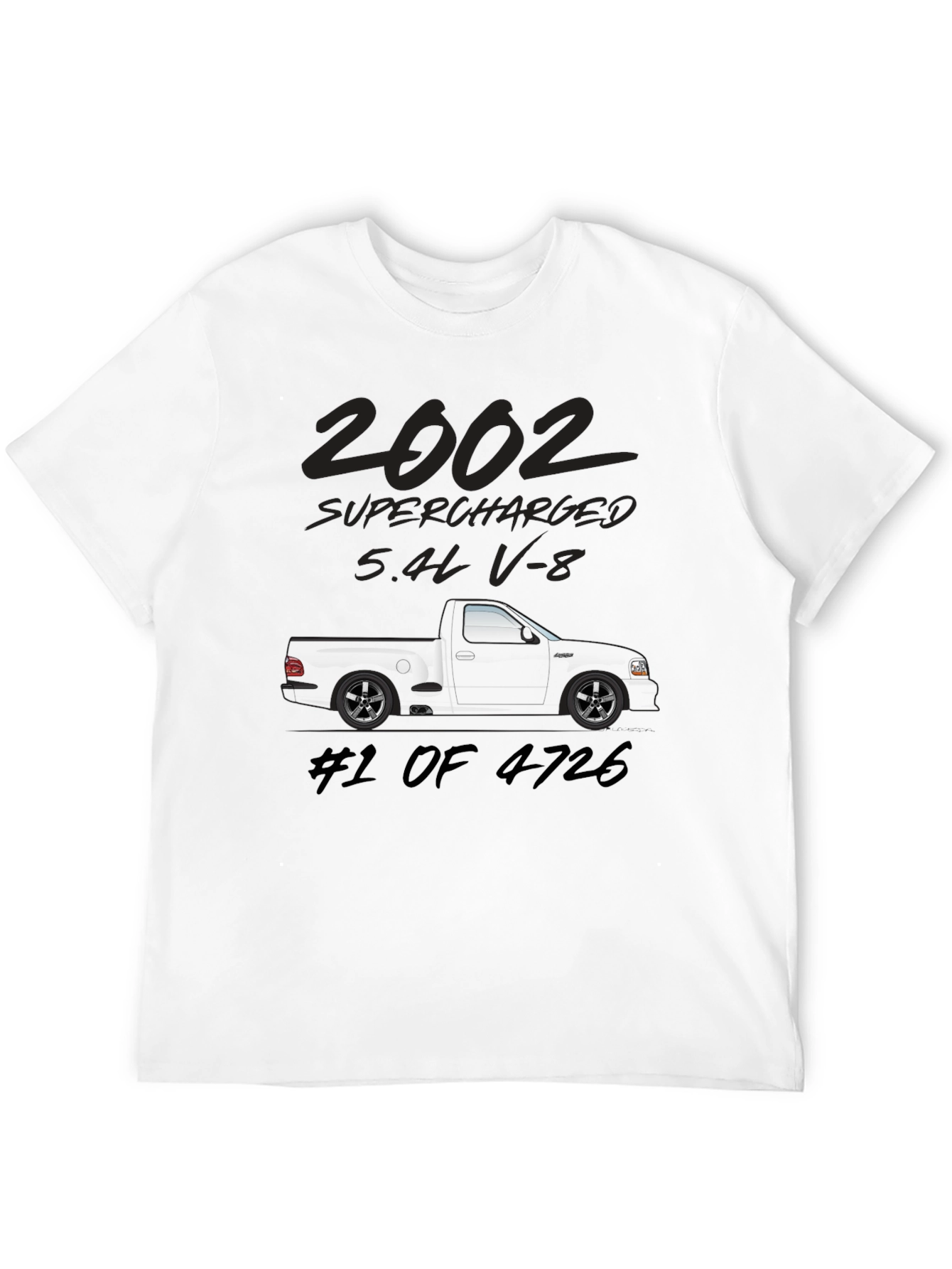 2002 Supercharged 5.4L V-8 Truck T-Shirt