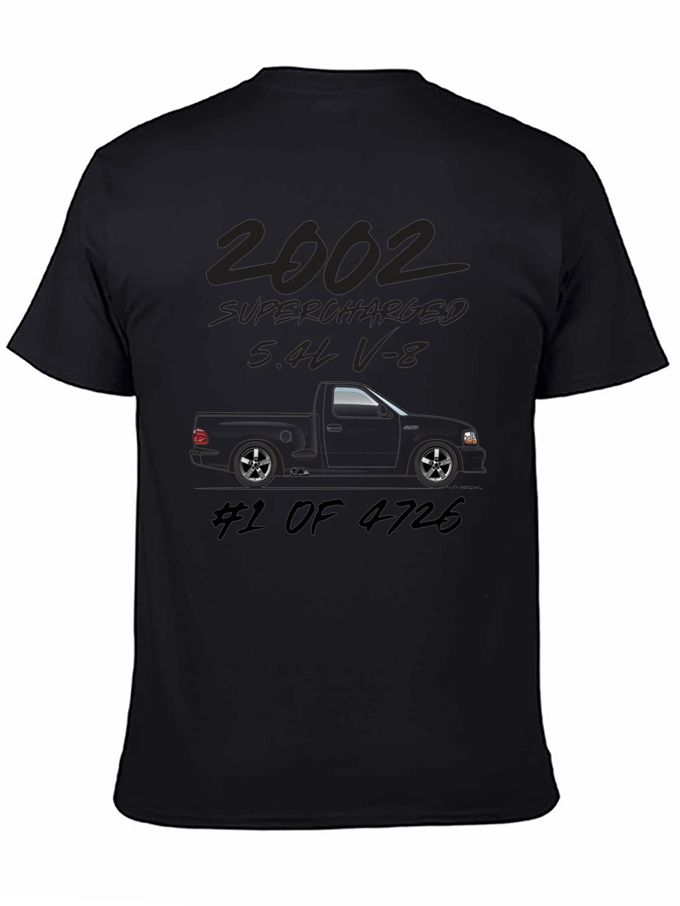 2002 Supercharged 5.4L V-8 Truck T-Shirt