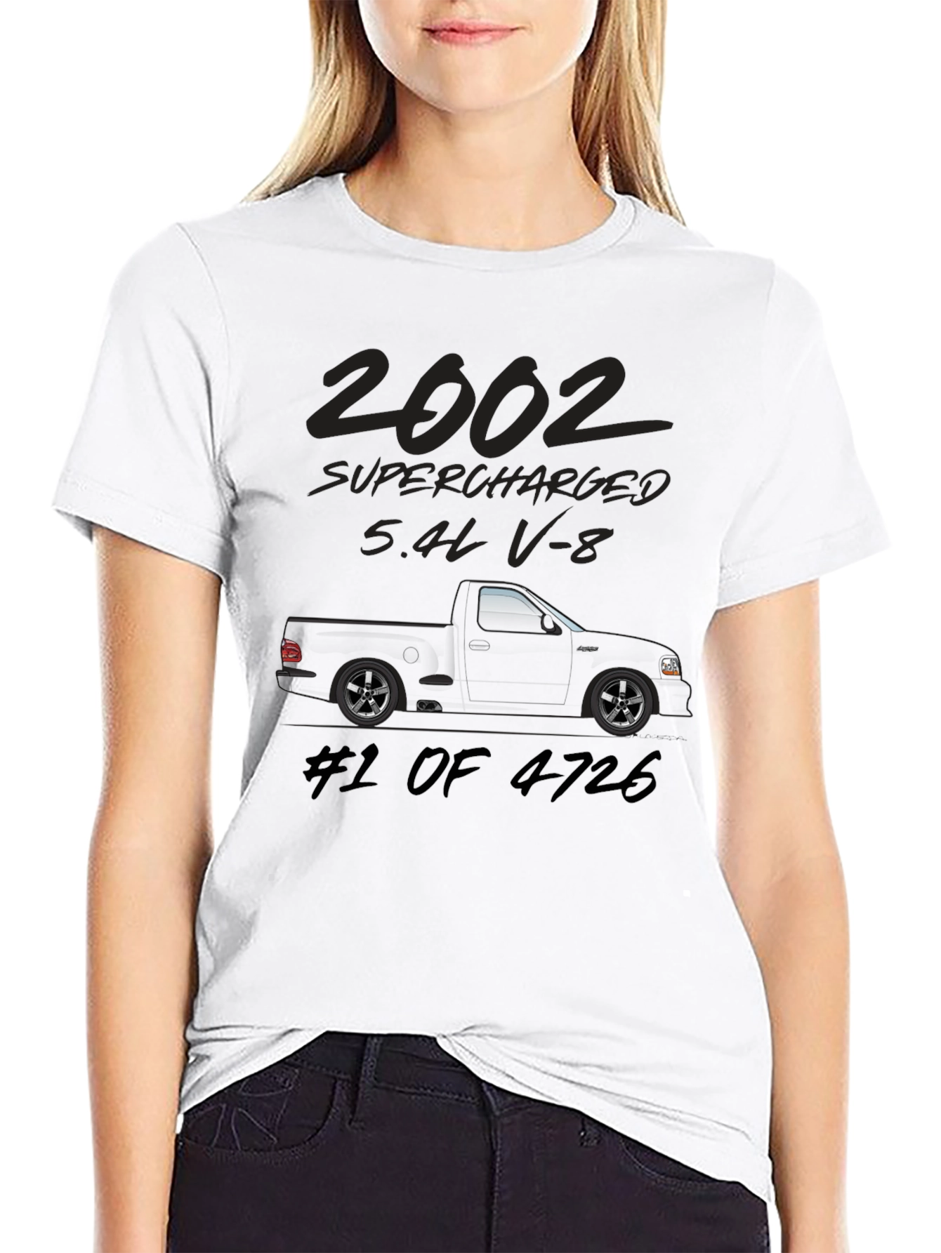 2002 Supercharged 5.4L V-8 Truck T-Shirt