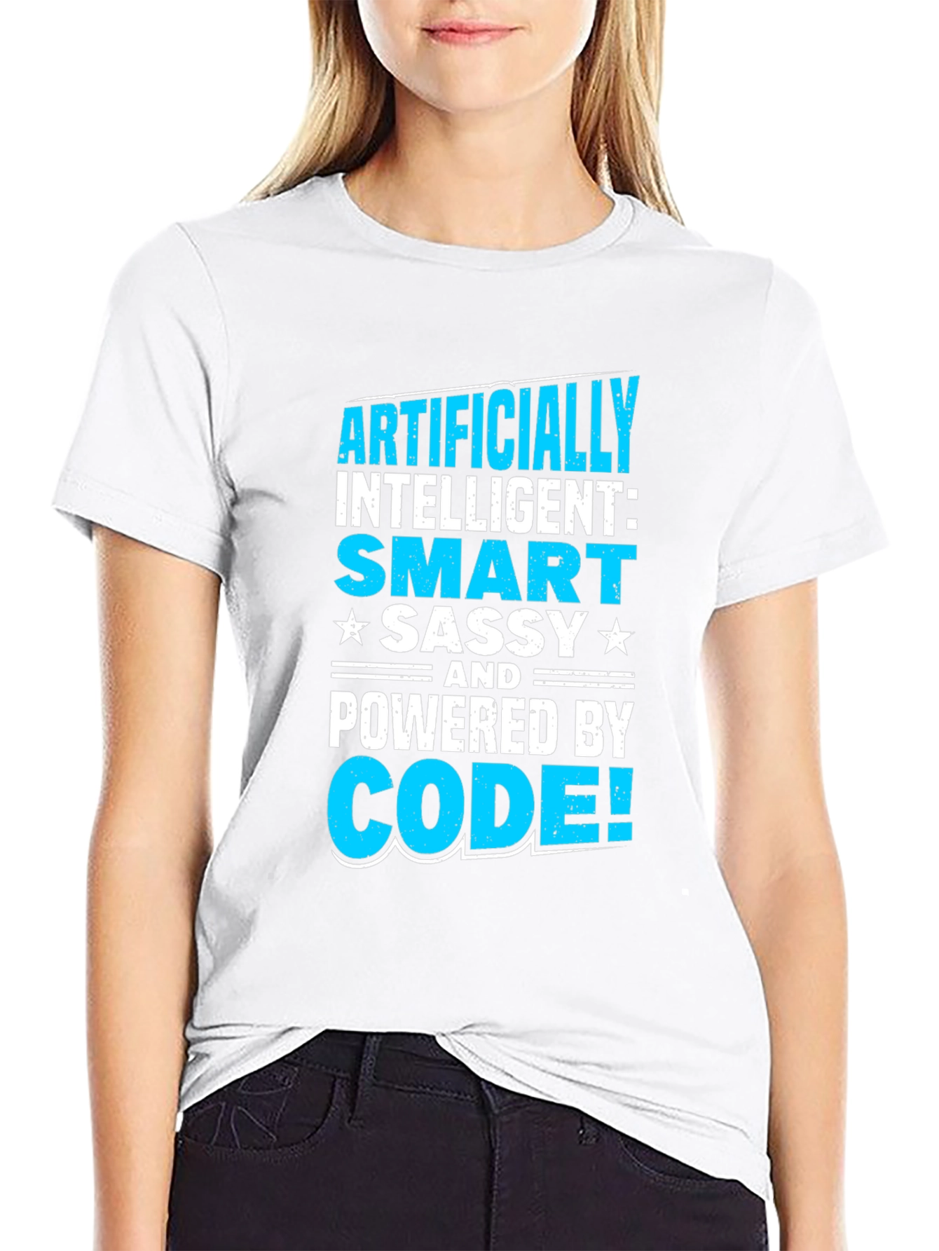 Artificially Intelligent Code-Powered T-Shirt
