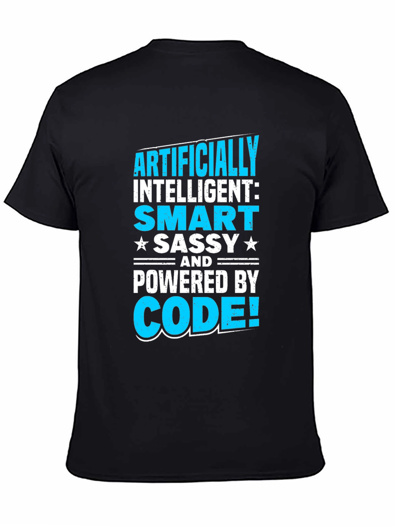 Artificially Intelligent Code-Powered T-Shirt