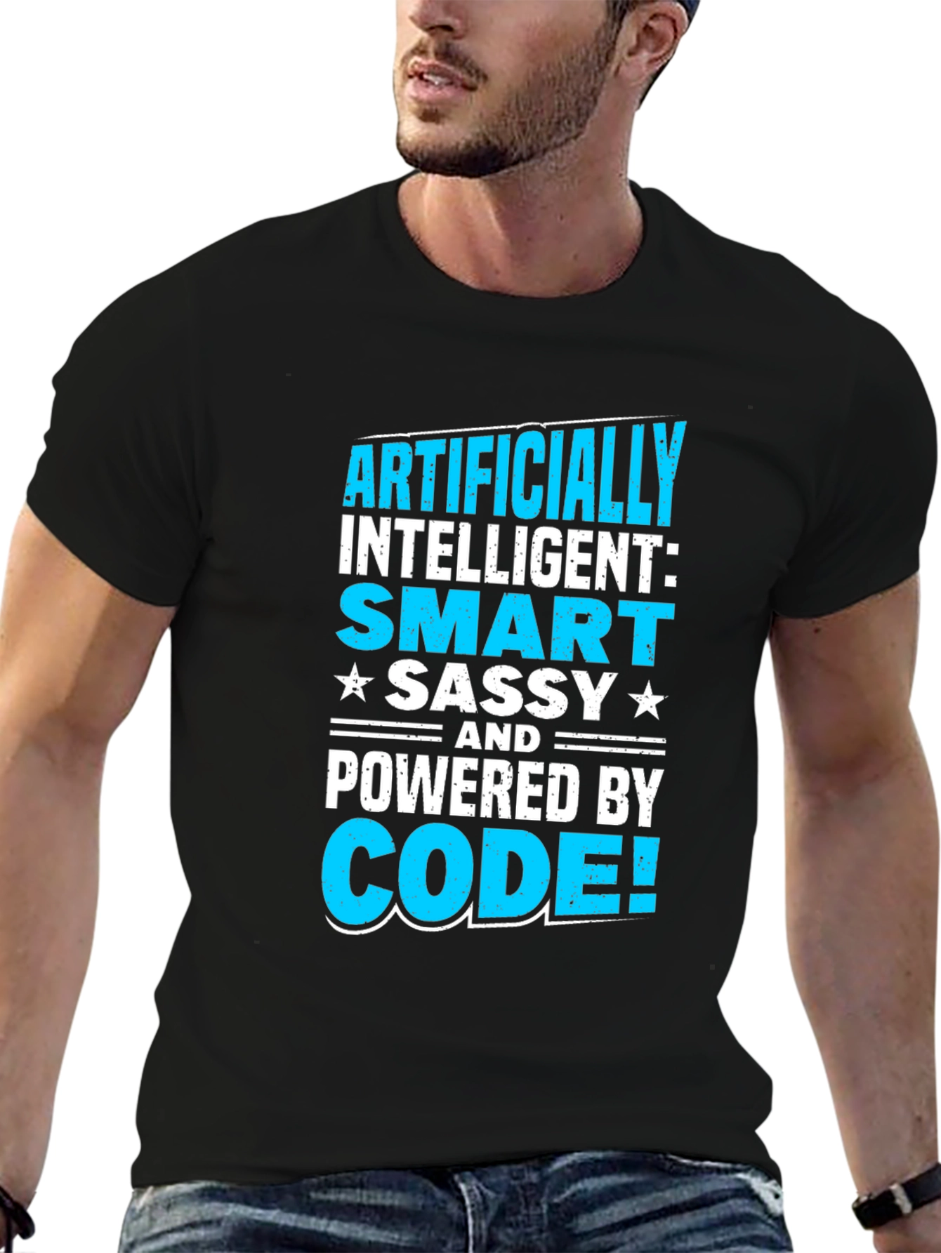 Artificially Intelligent Code-Powered T-Shirt