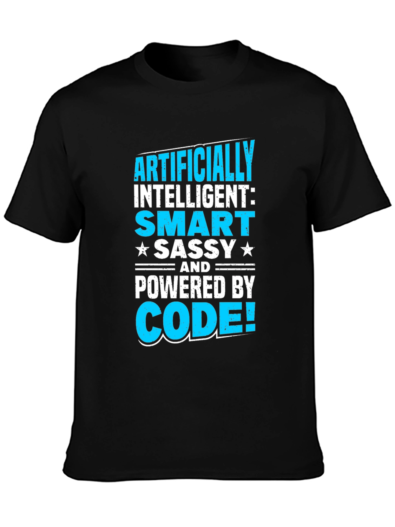 Artificially Intelligent Code-Powered T-Shirt