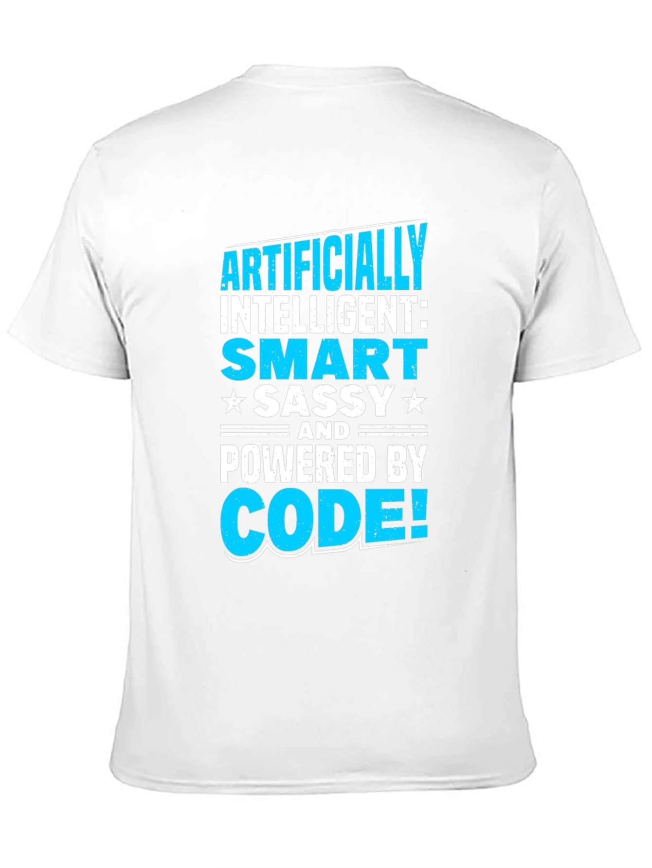 Artificially Intelligent Code-Powered T-Shirt