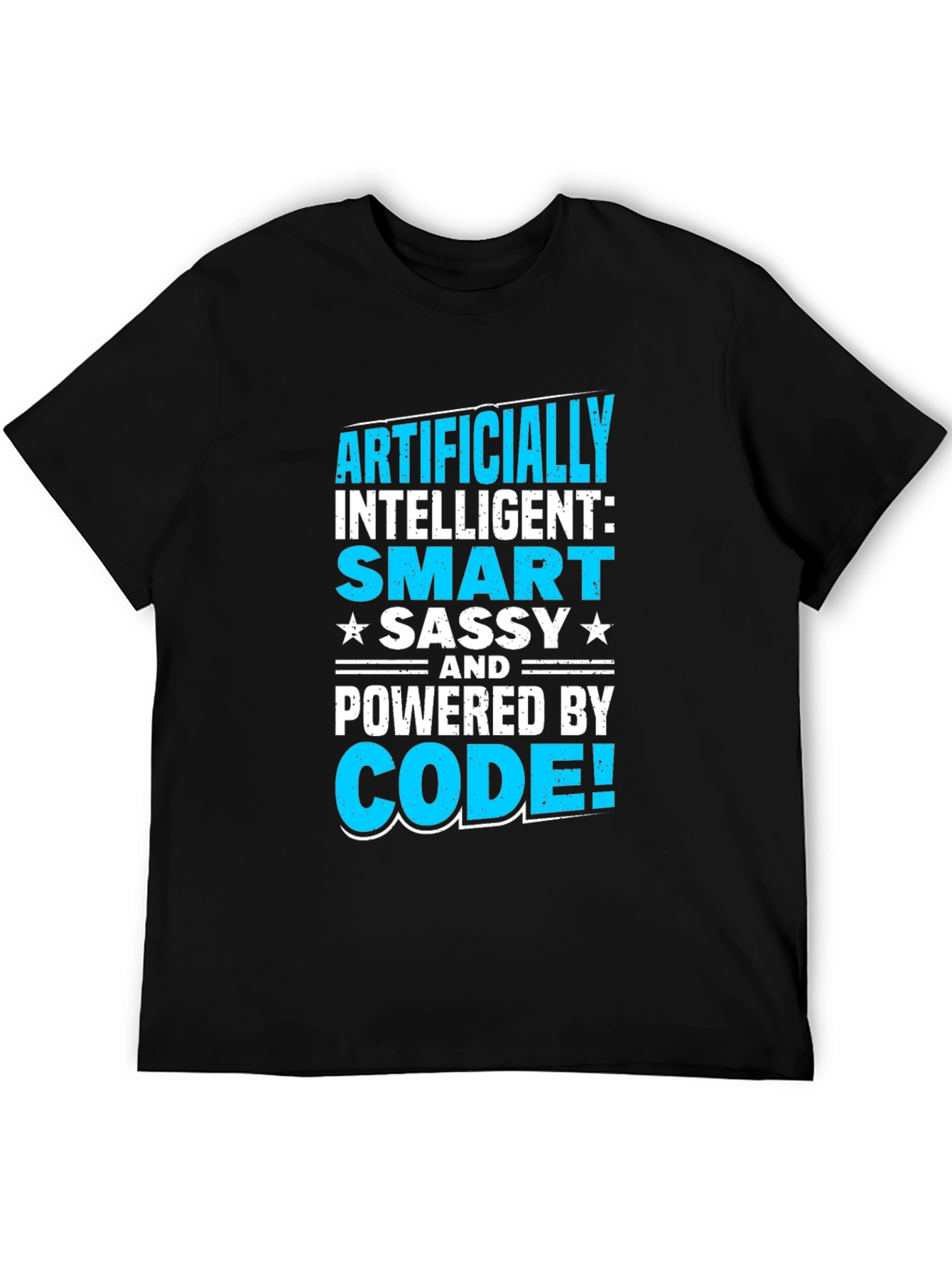 Artificially Intelligent Code-Powered T-Shirt
