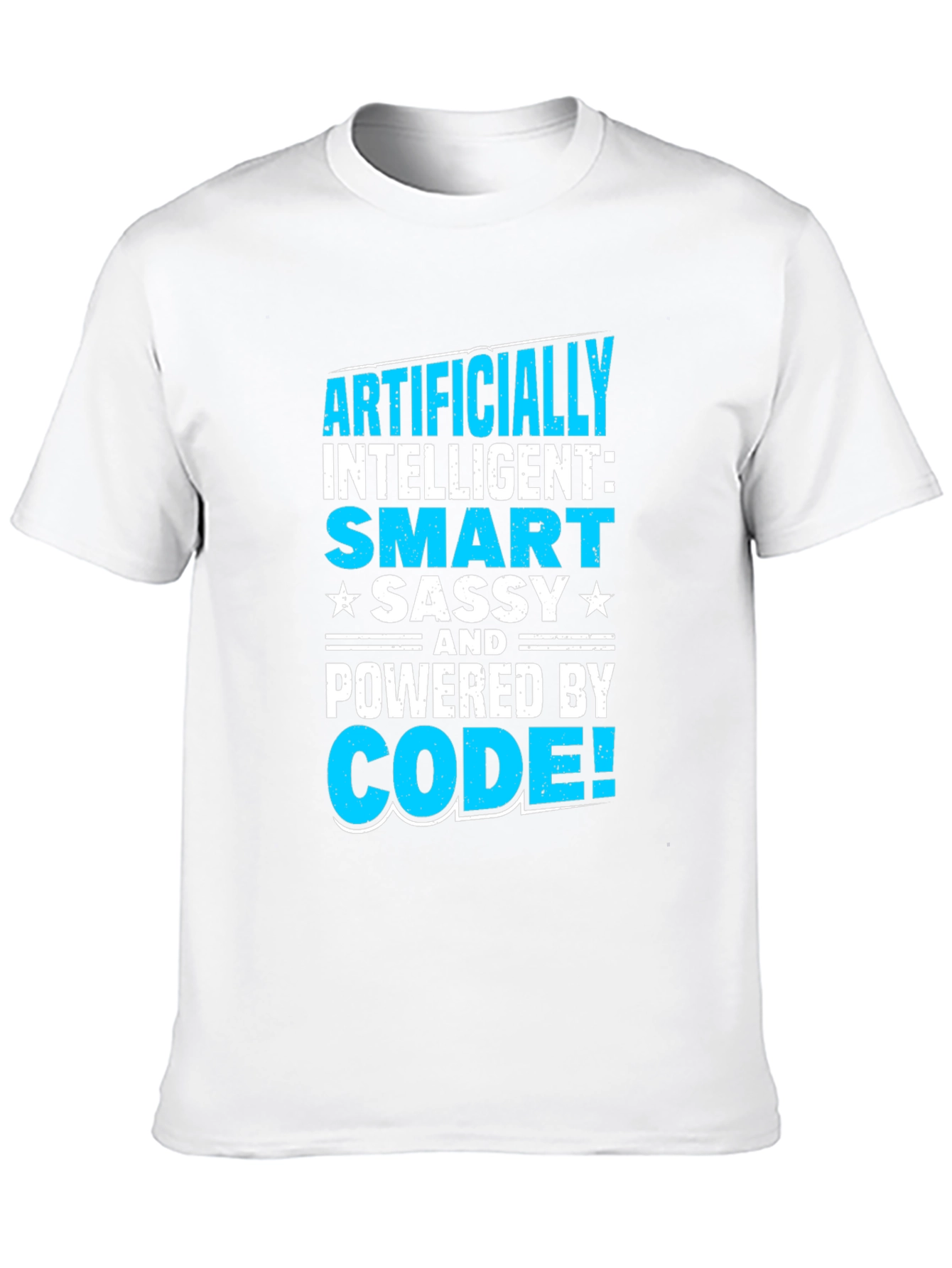 Artificially Intelligent Code-Powered T-Shirt