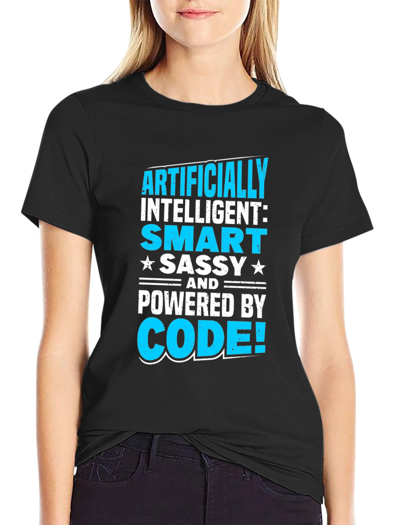 Artificially Intelligent Code-Powered T-Shirt