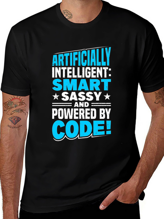Artificially Intelligent Code-Powered T-Shirt