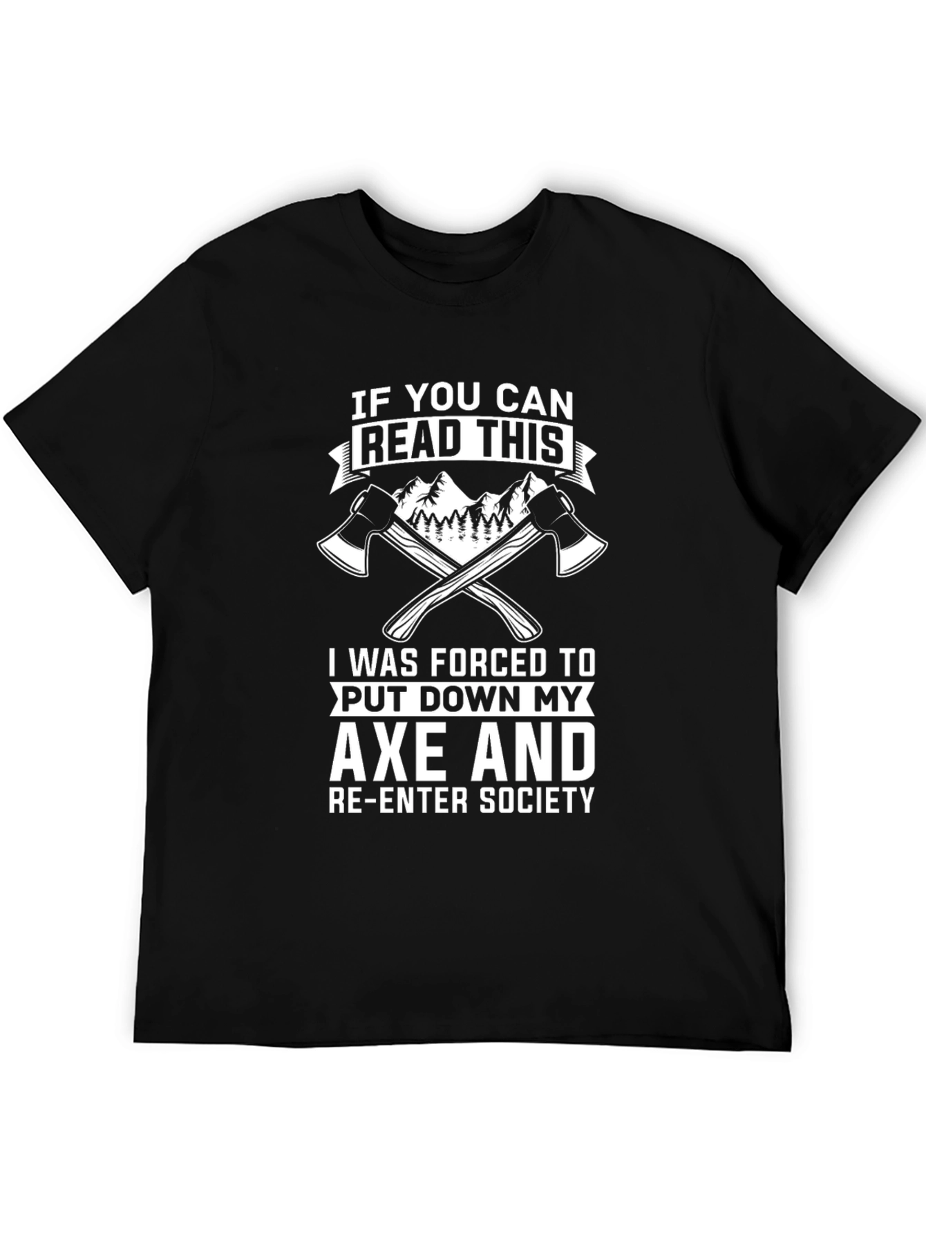 Funny Axe Lumberjack T-Shirt