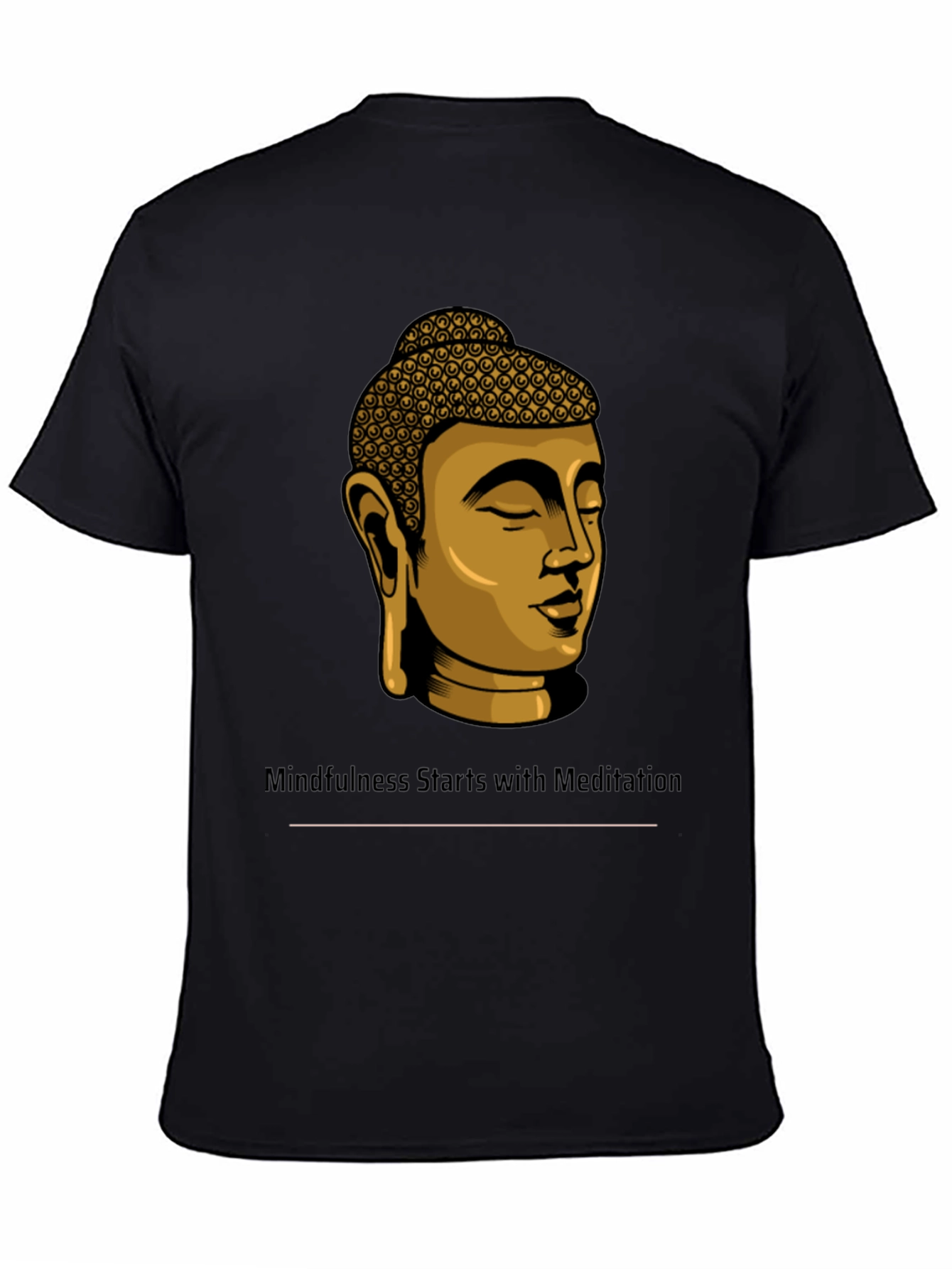 Mindfulness Buddha T-Shirt - Meditation Starts Within