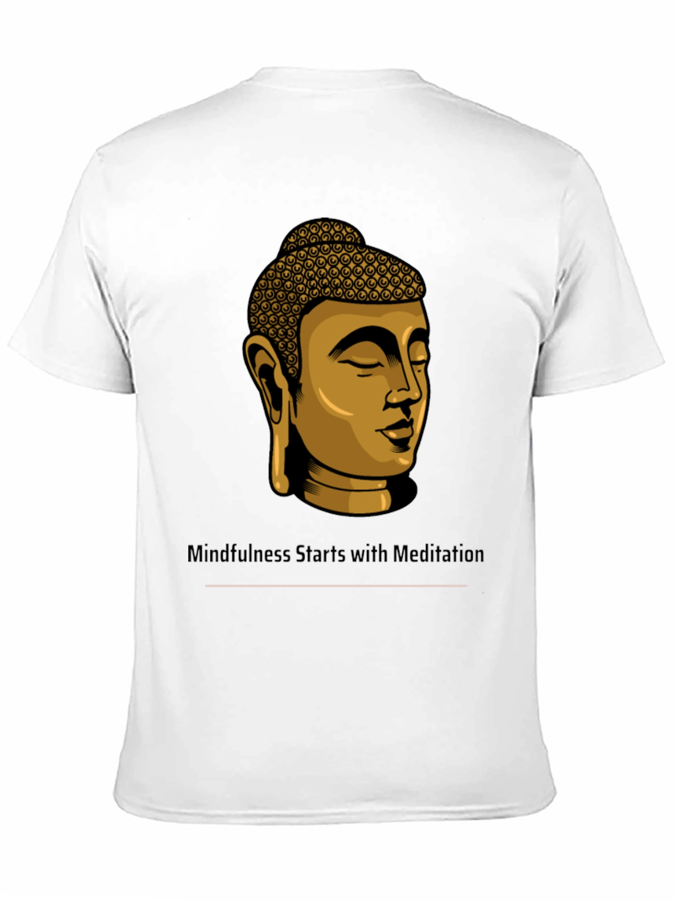 Mindfulness Buddha T-Shirt - Meditation Starts Within