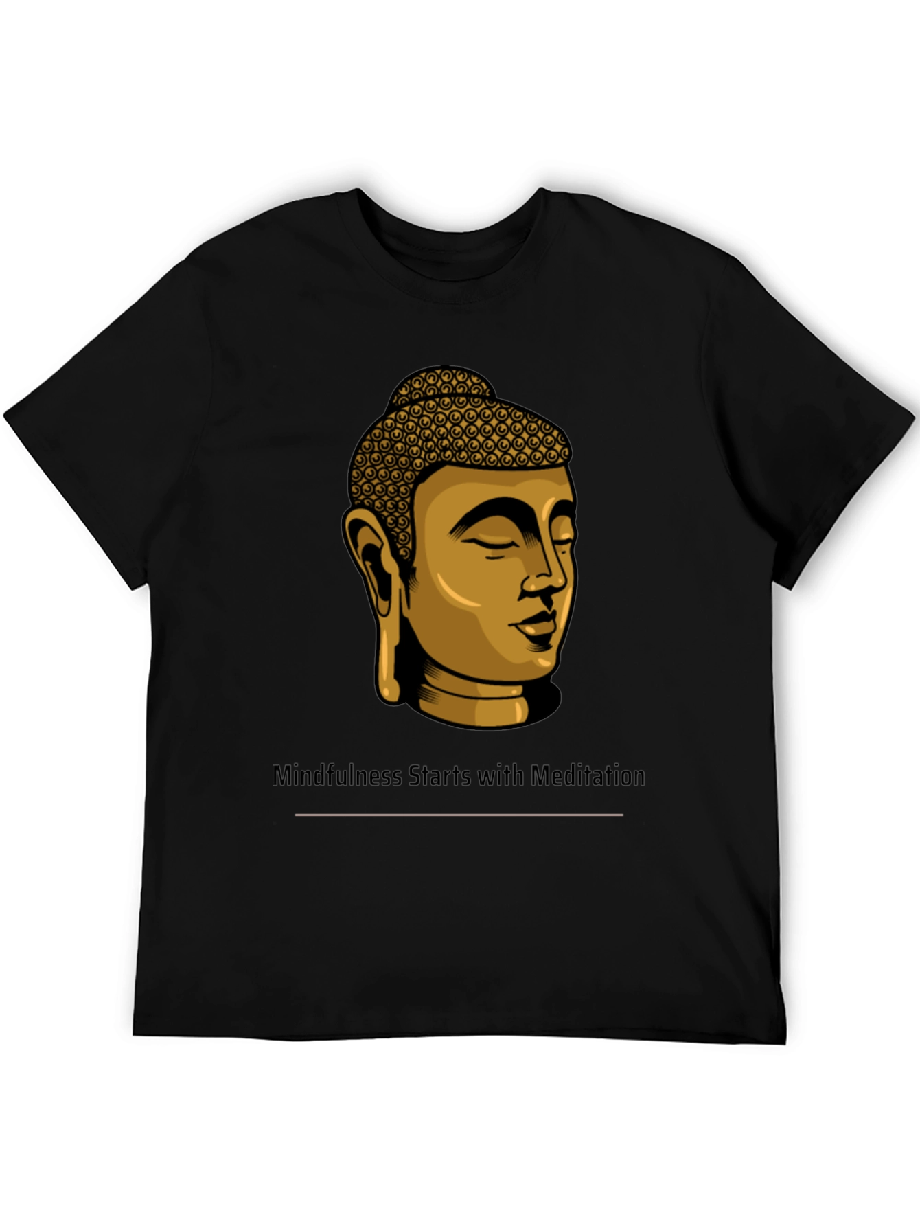 Mindfulness Buddha T-Shirt - Meditation Starts Within