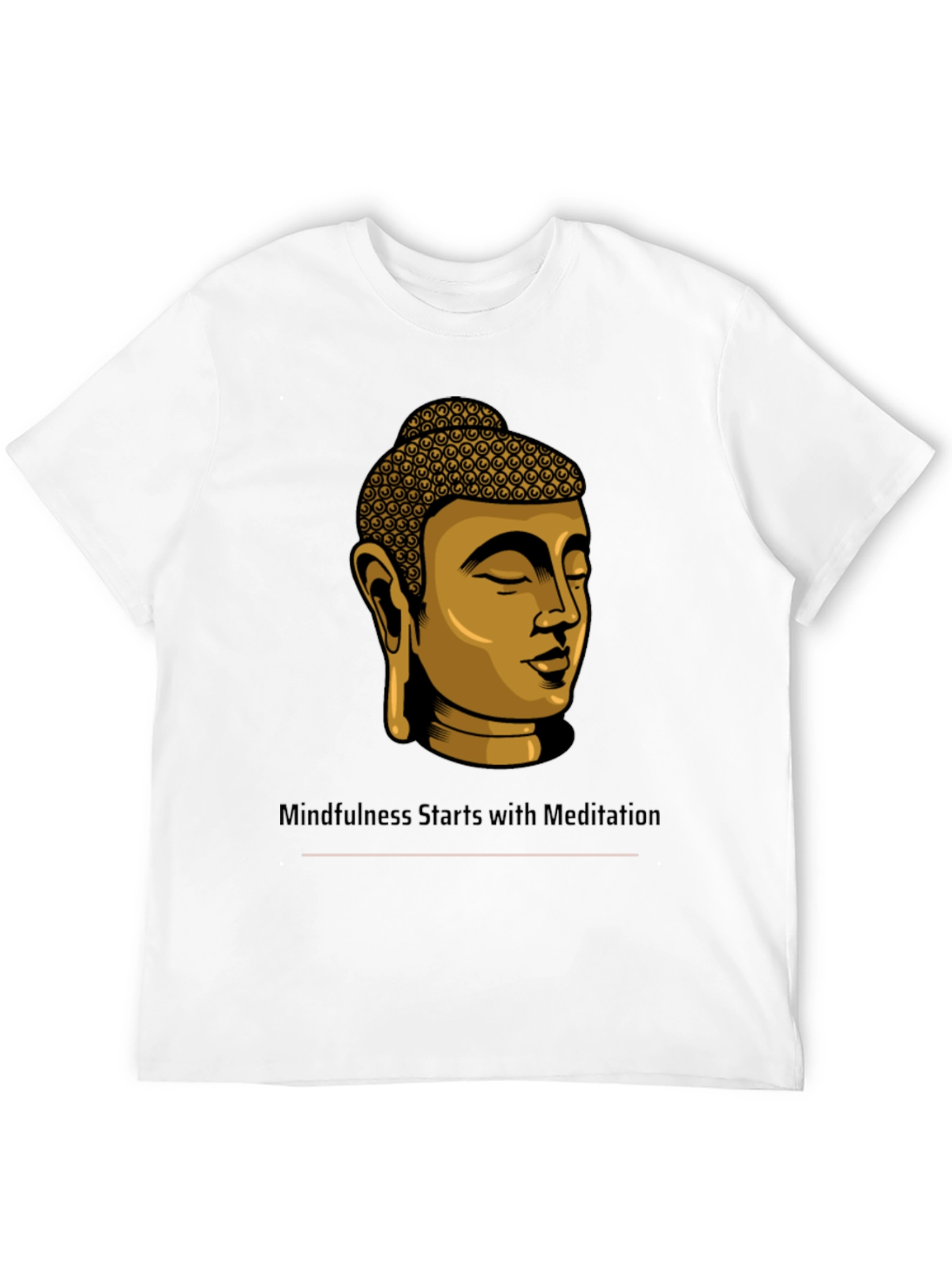 Mindfulness Buddha T-Shirt - Meditation Starts Within