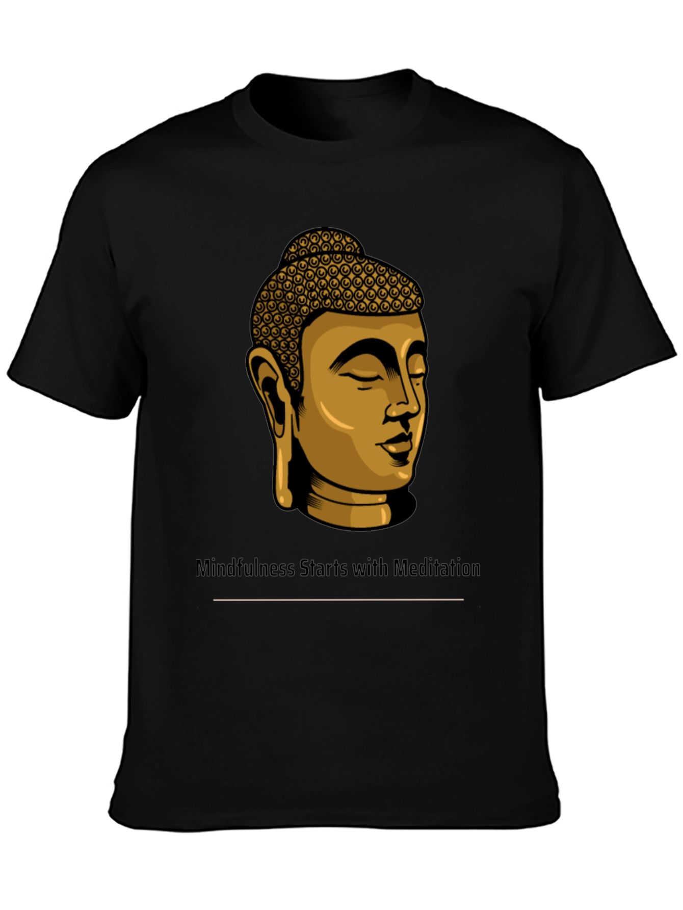 Mindfulness Buddha T-Shirt - Meditation Starts Within