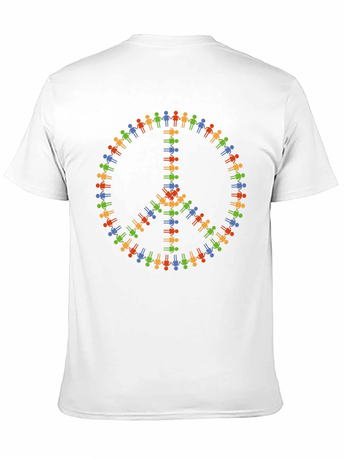 Peace Symbol T-Shirt - Unity Design