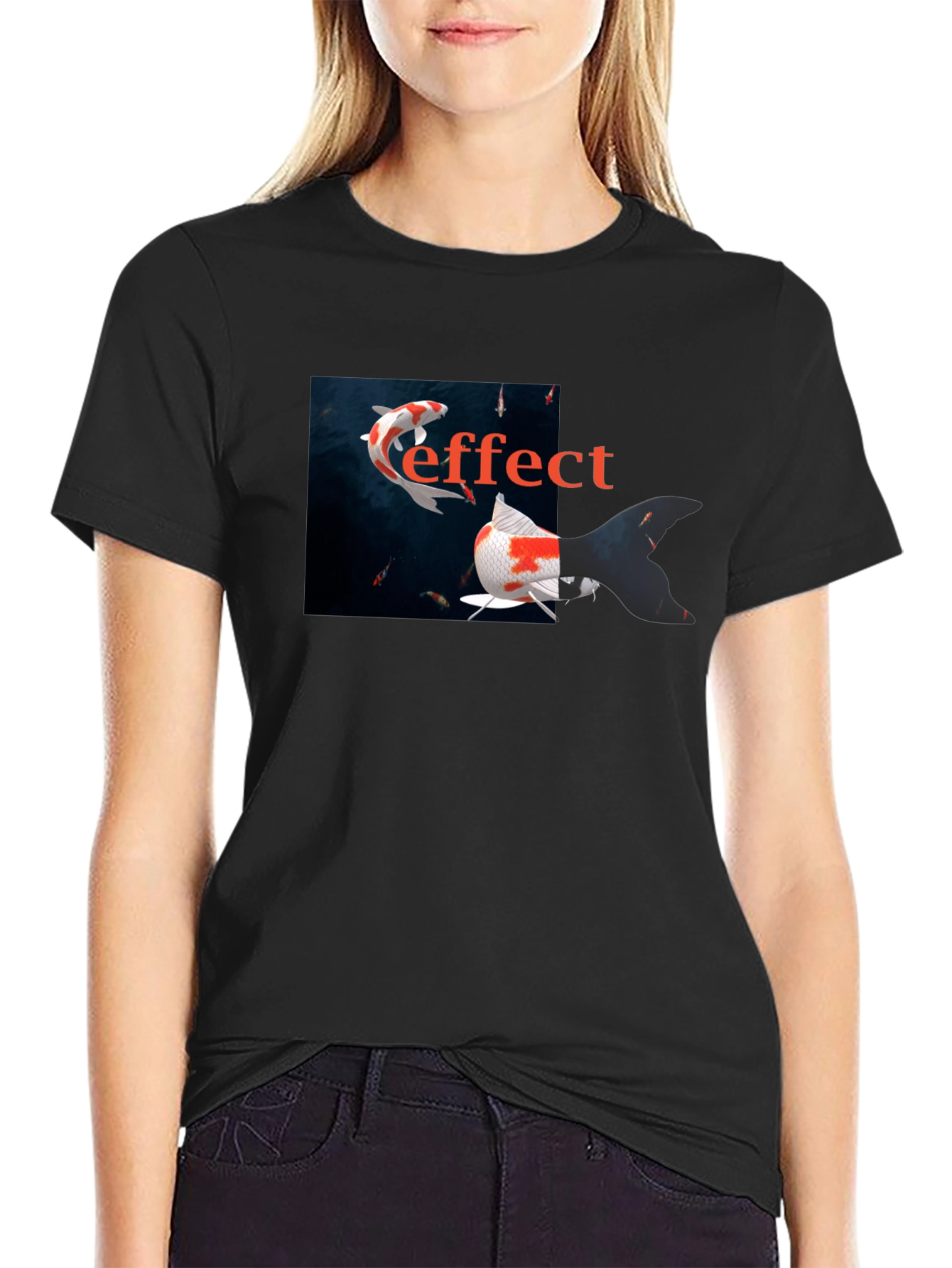 Koi Fish Effect T-Shirt