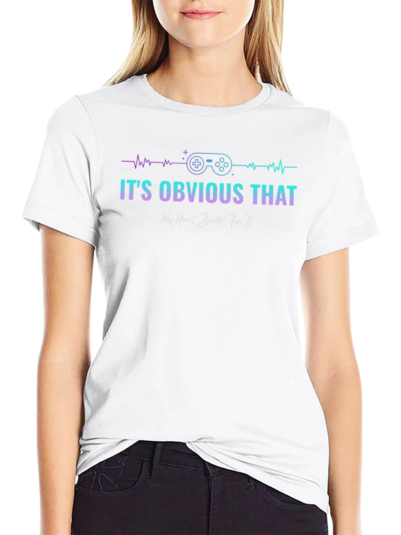 Gamer Heartbeat T-Shirt - Its Obvious That...