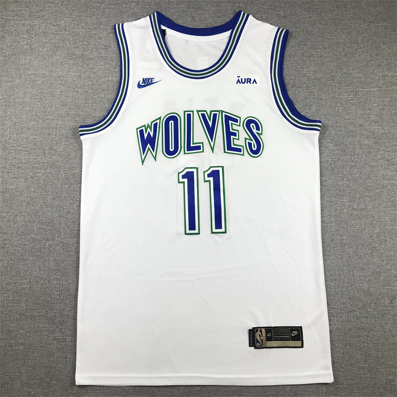Men's Minnesota Timberwolves Naz Reid #11 White Swingman Player Jerseys