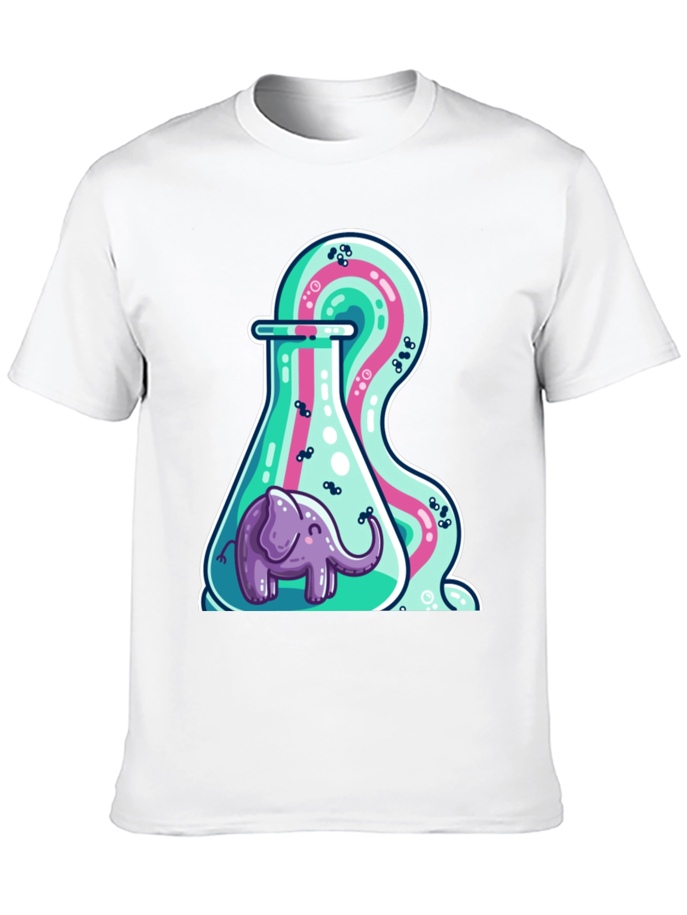 Elephant in Flask Graphic Tee