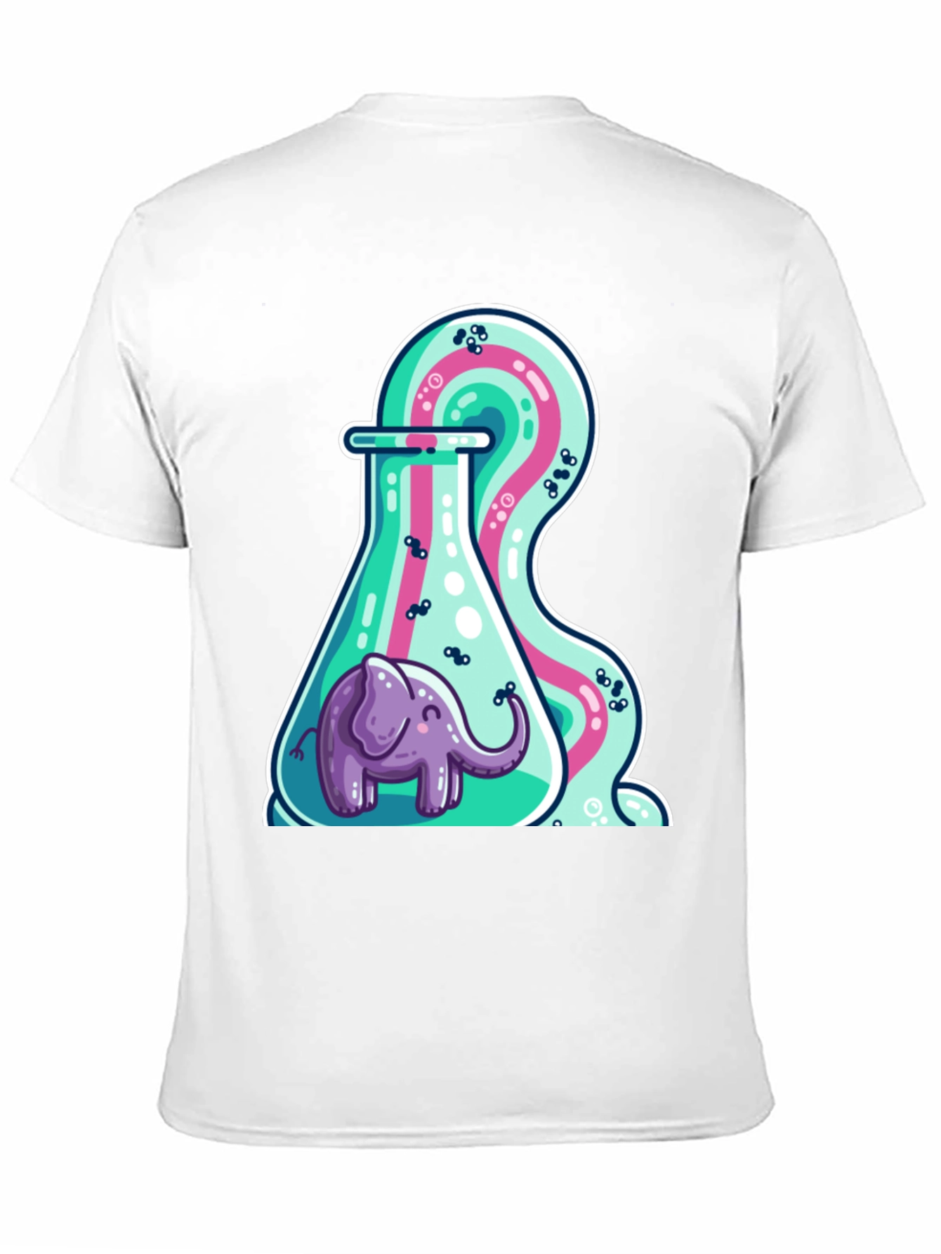 Elephant in Flask Graphic Tee