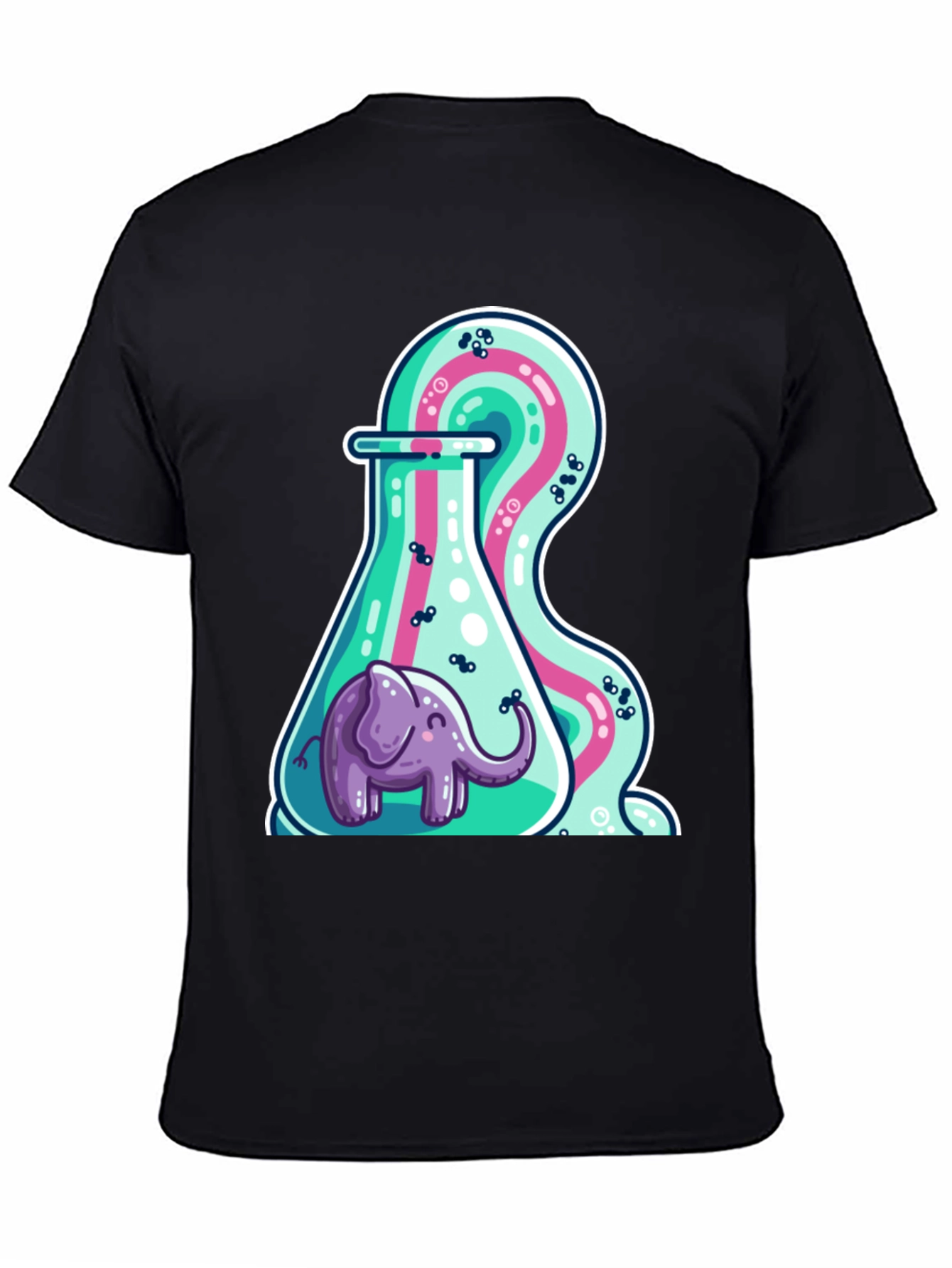 Elephant in Flask Graphic Tee
