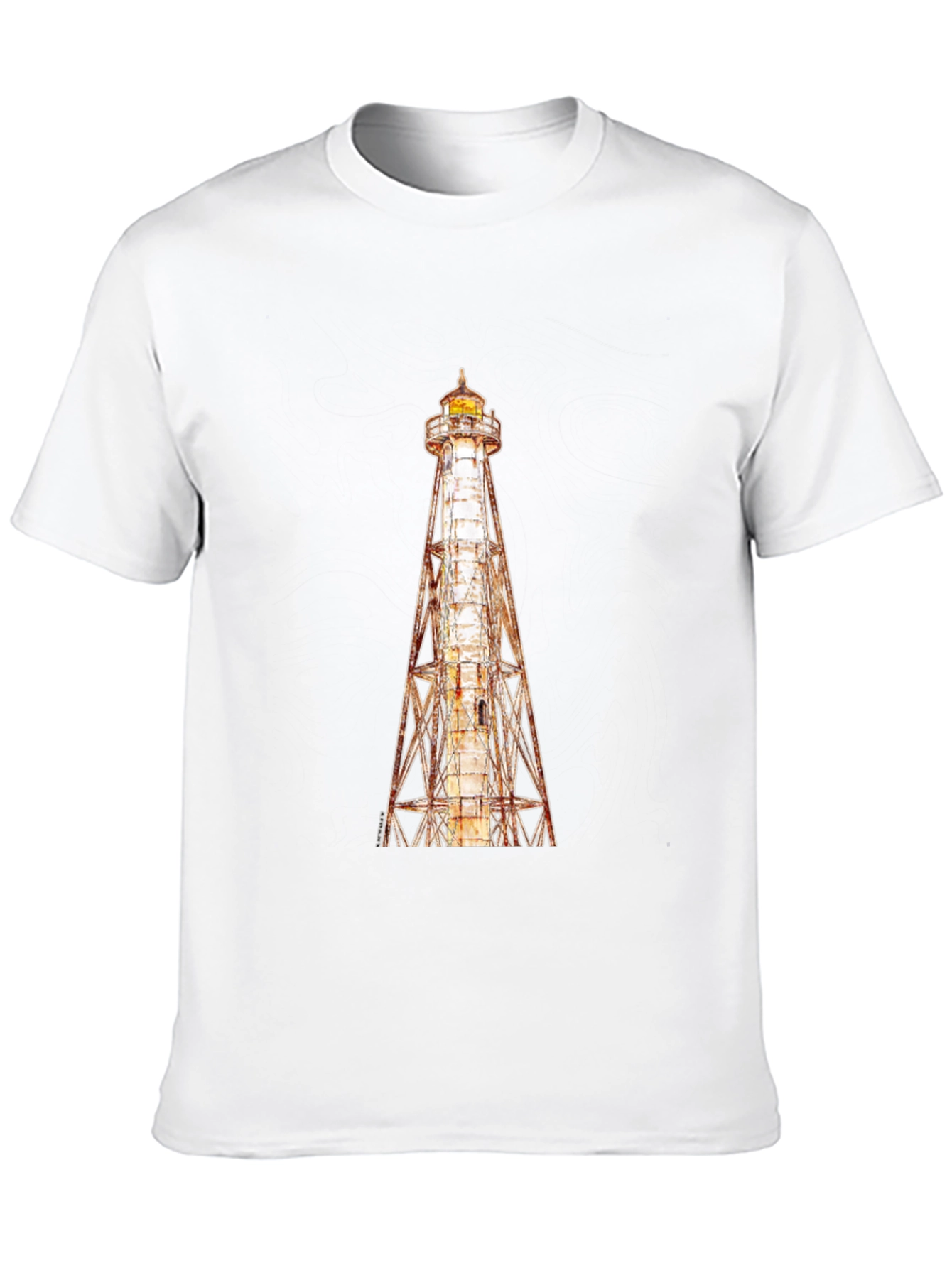 Lighthouse Graphic Tee - Coastal Style