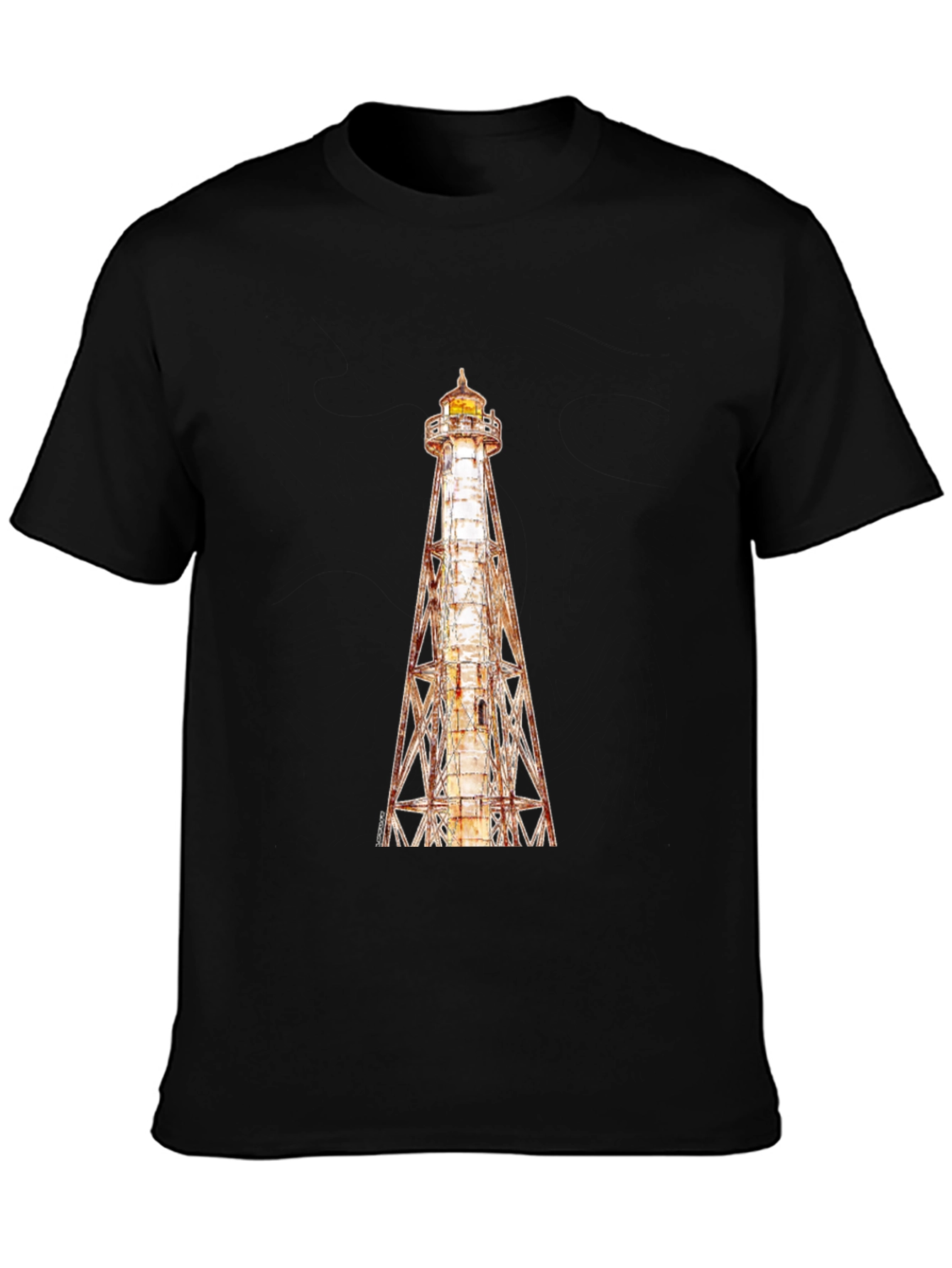 Lighthouse Graphic Tee - Coastal Style
