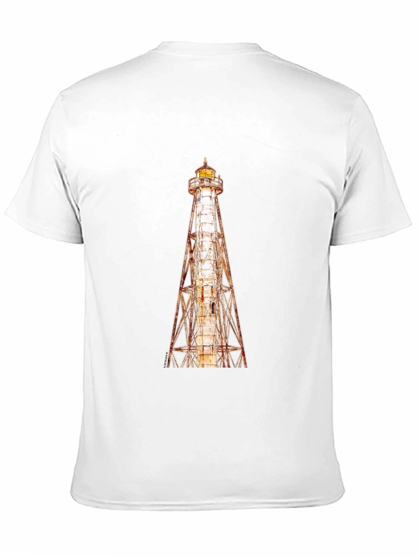 Lighthouse Graphic Tee - Coastal Style