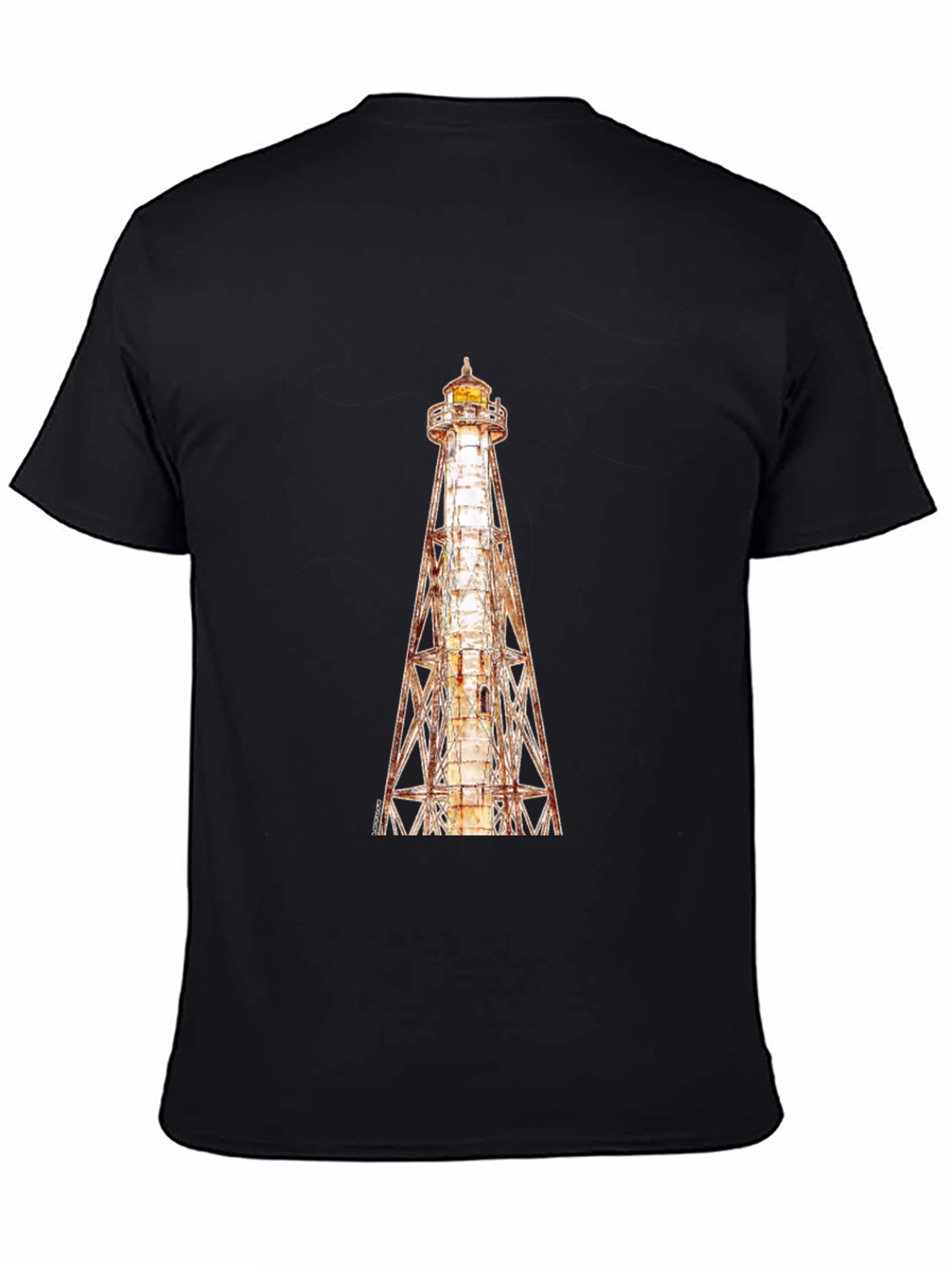 Lighthouse Graphic Tee - Coastal Style