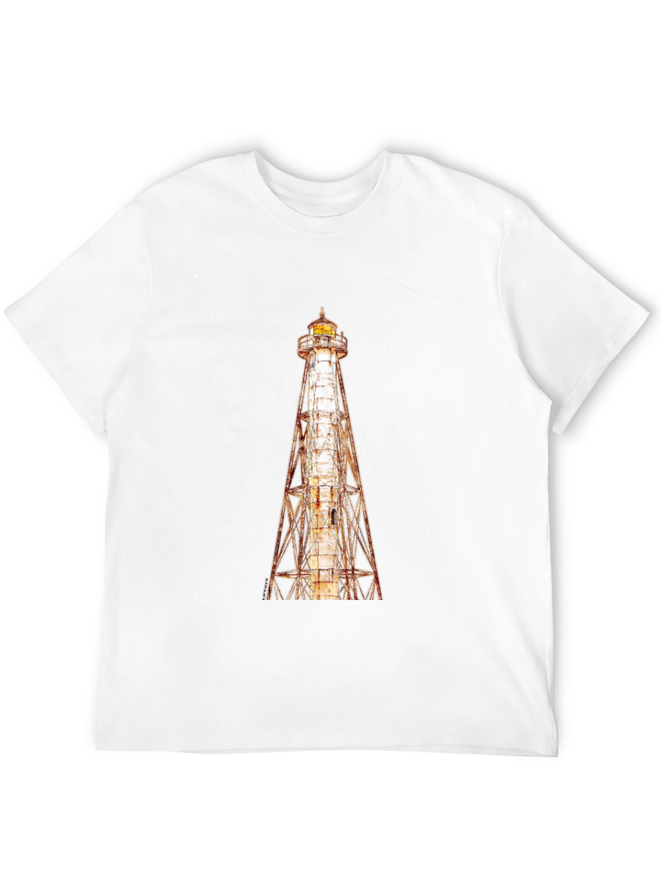 Lighthouse Graphic Tee - Coastal Style