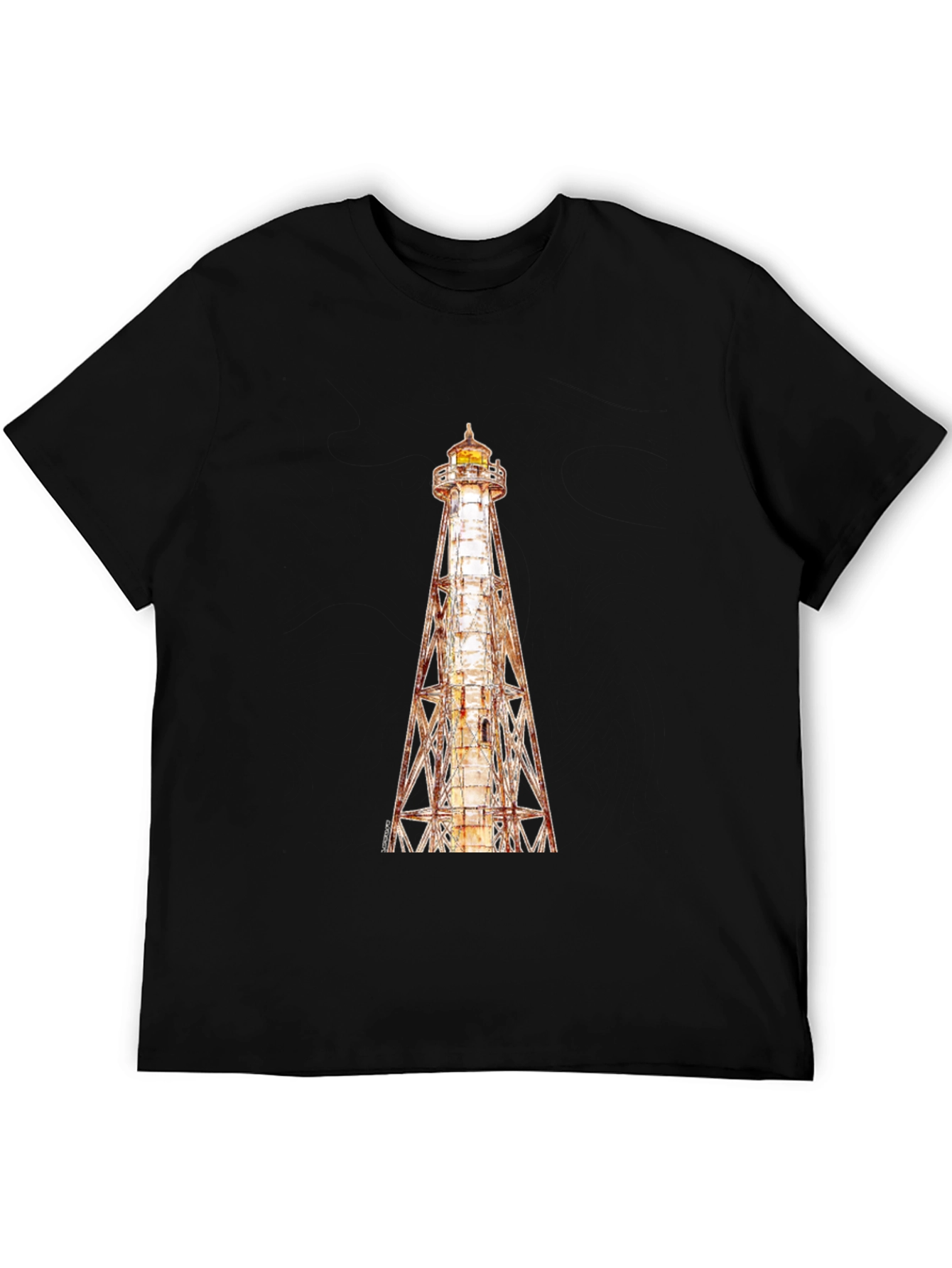Lighthouse Graphic Tee - Coastal Style