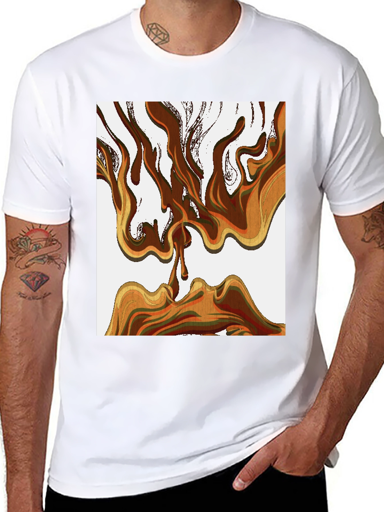 Abstract Art Graphic Tee