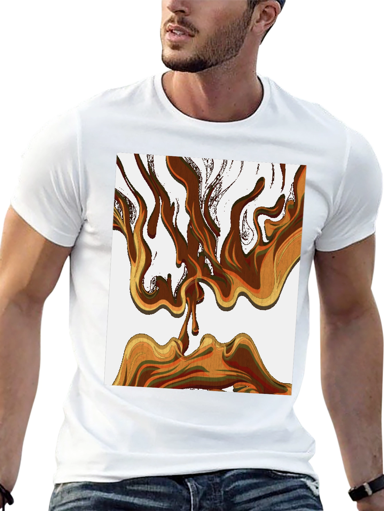 Abstract Art Graphic Tee
