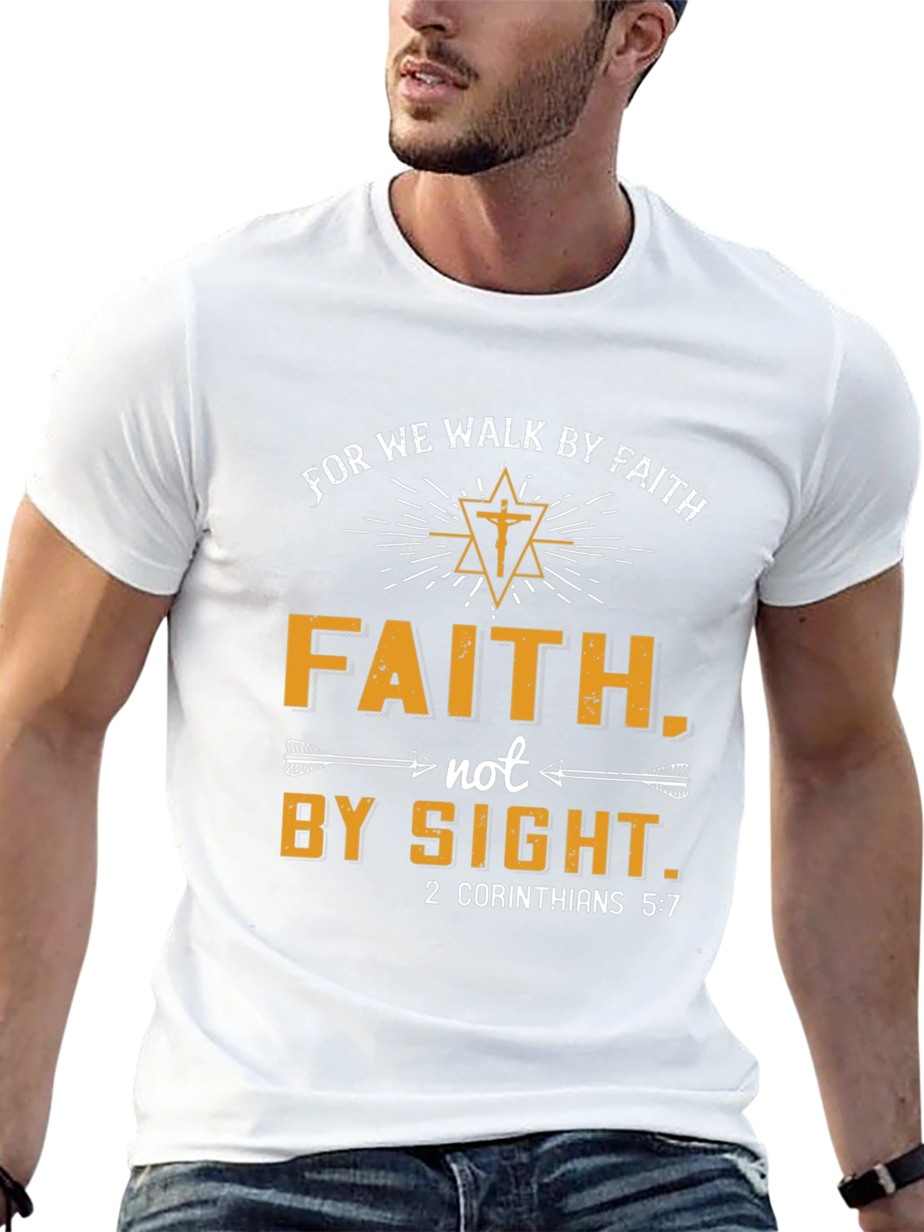Faith T-Shirt - Walk by Faith - Christian Tee