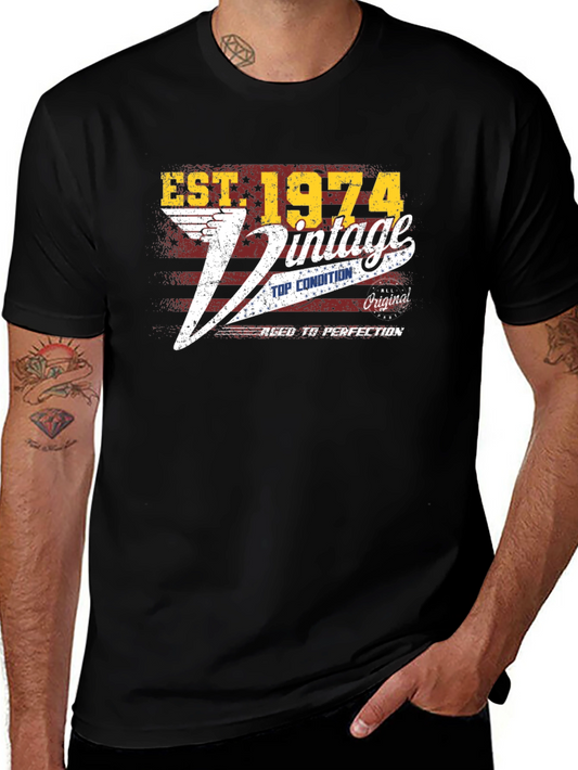 Est. 1974 Vintage Style T-Shirt