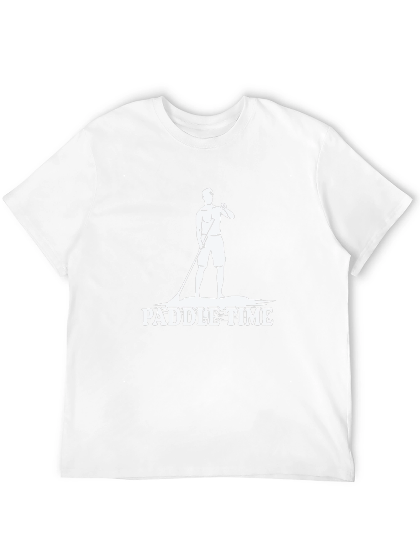 Paddle Time Black Graphic T-Shirt