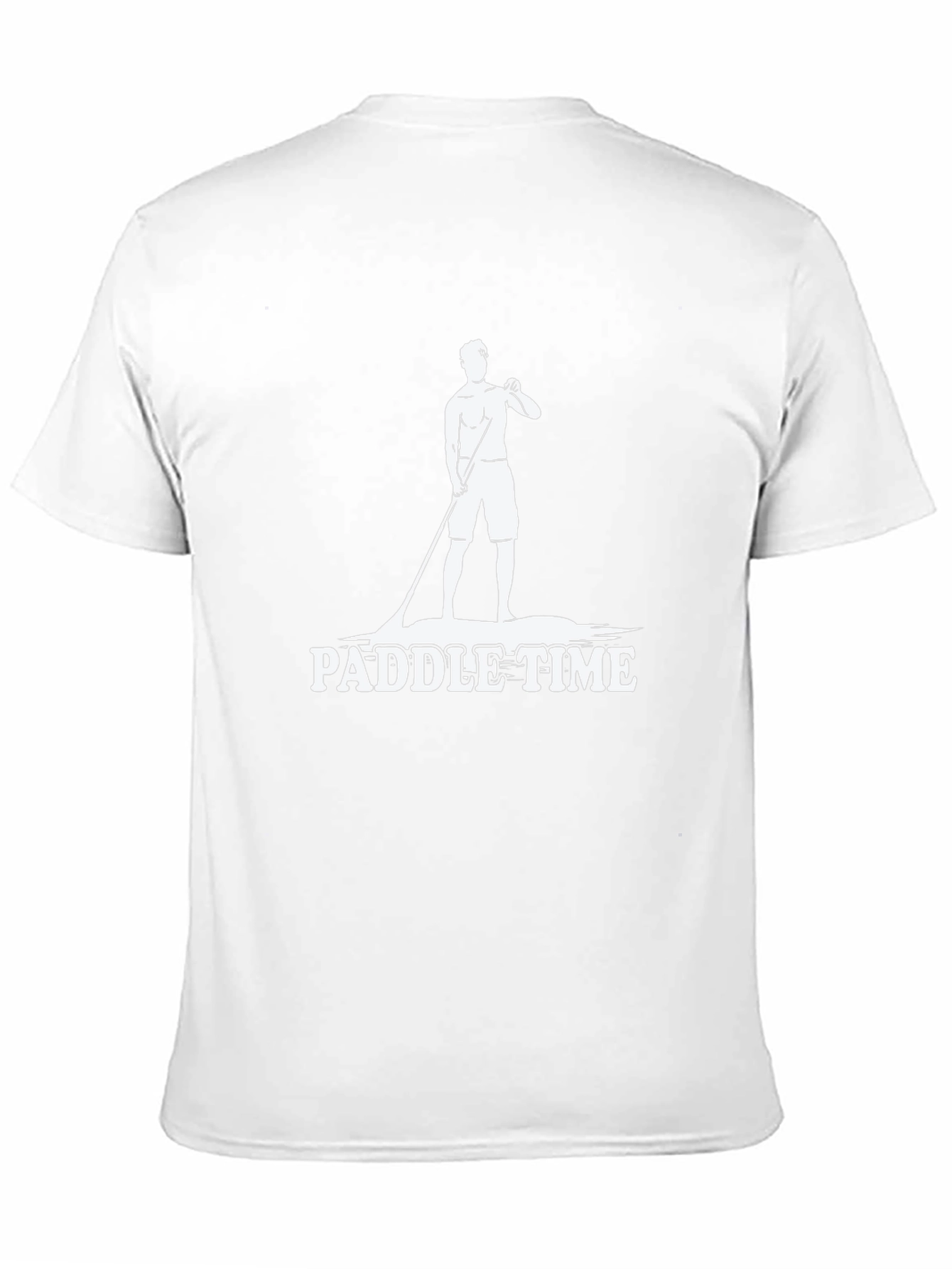 Paddle Time Black Graphic T-Shirt