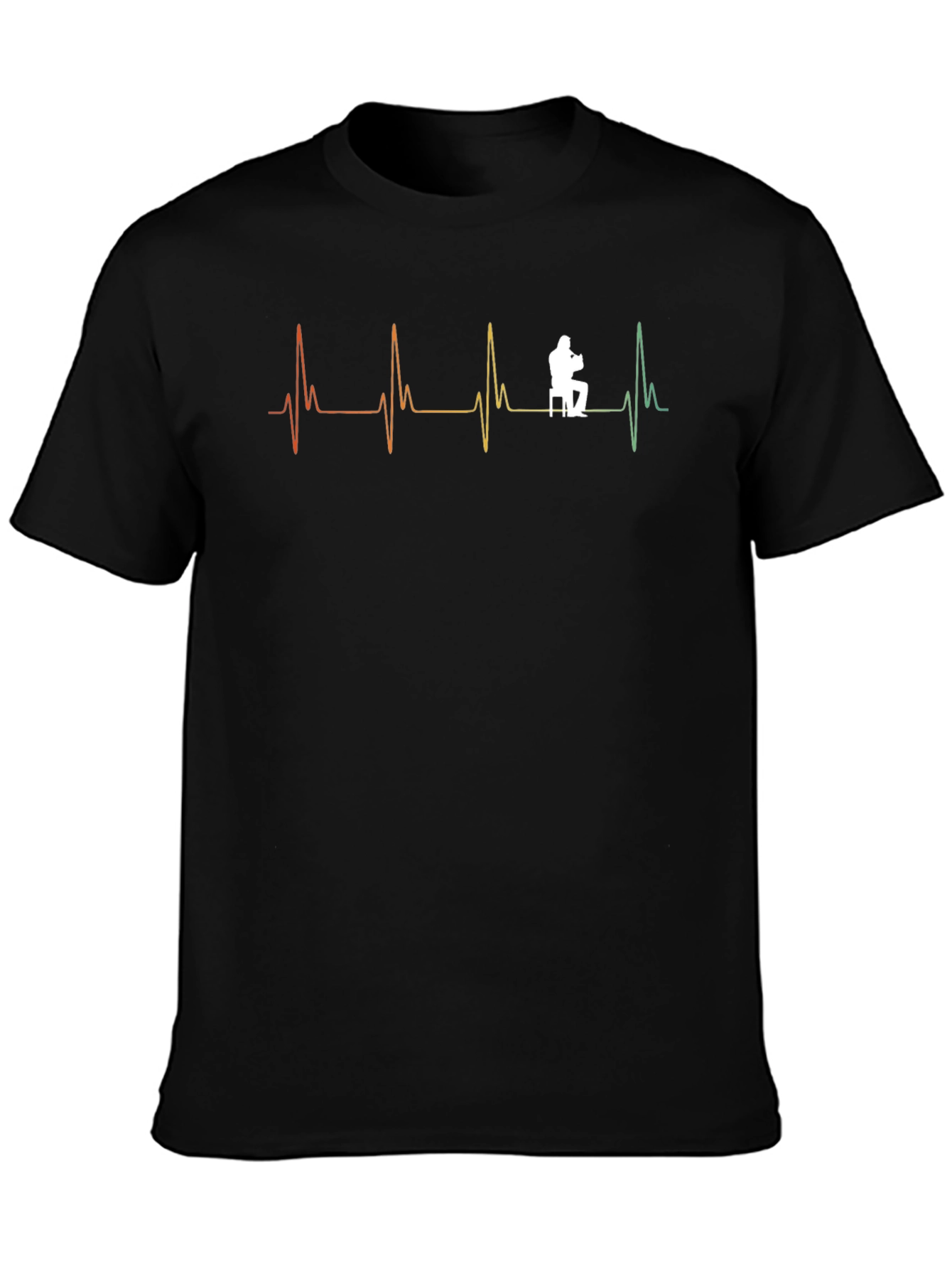 Readers Pulse Black T-Shirt